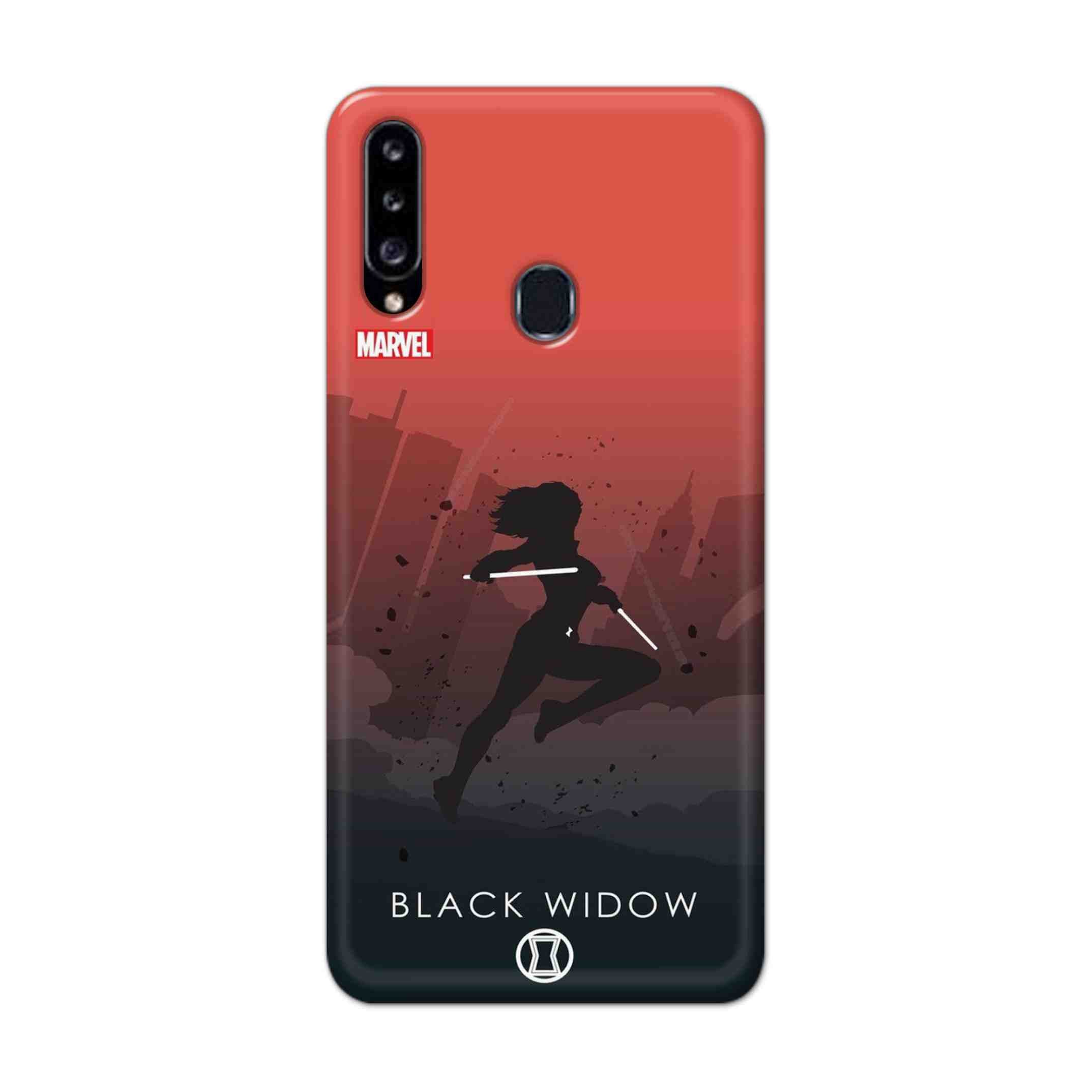 Buy Black Widow Hard Back Mobile Phone Case Cover For Samsung Galaxy A21 Online