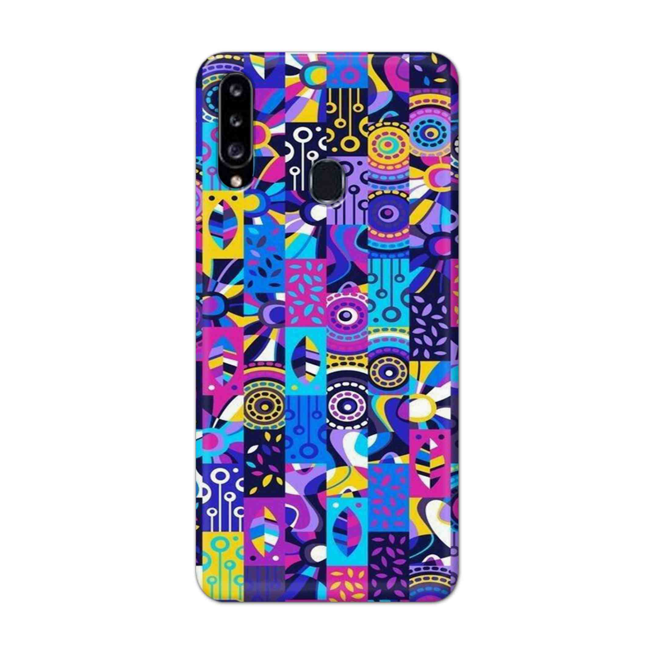 Buy Rainbow Art Hard Back Mobile Phone Case Cover For Samsung Galaxy A21 Online