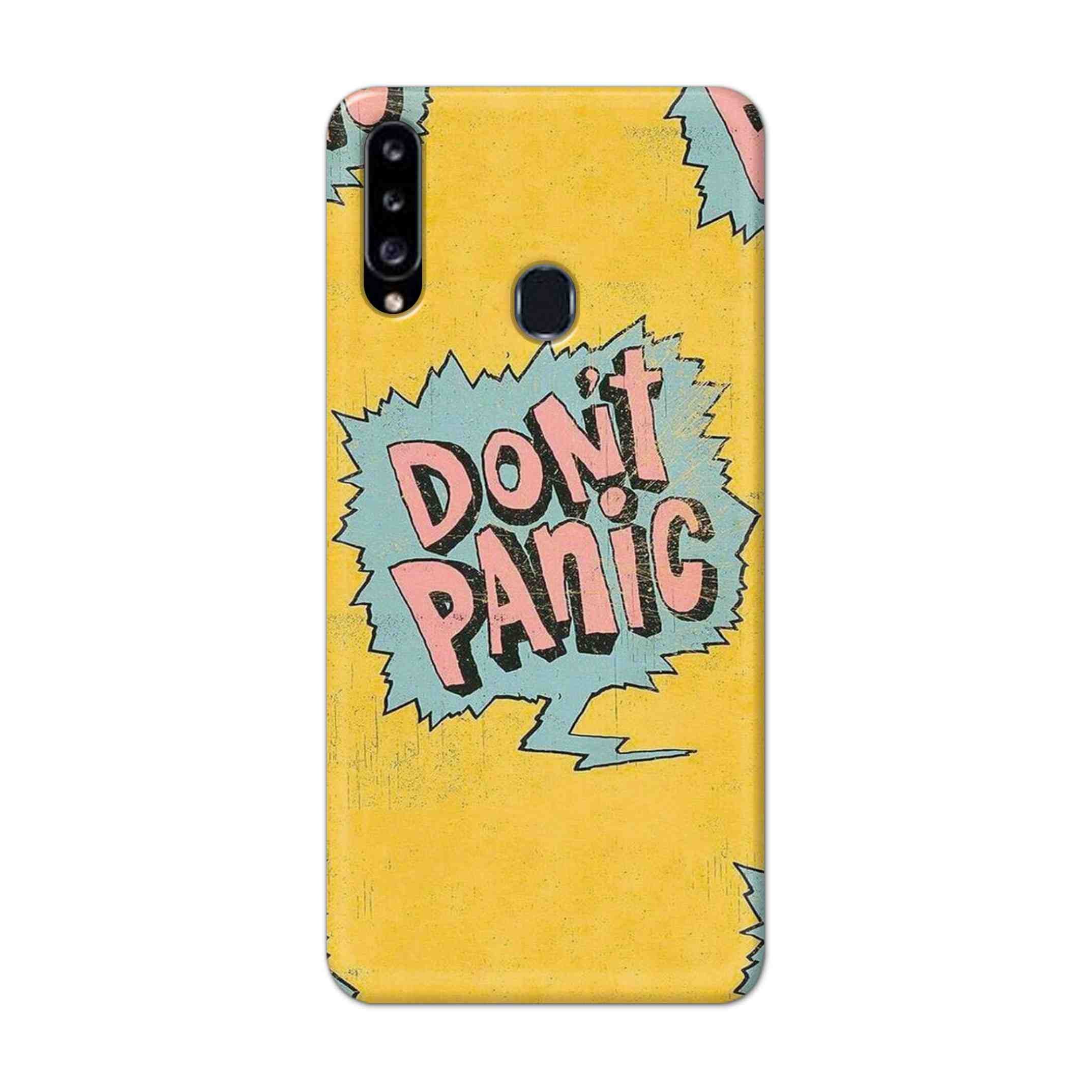 Buy Do Not Panic Hard Back Mobile Phone Case Cover For Samsung Galaxy A21 Online