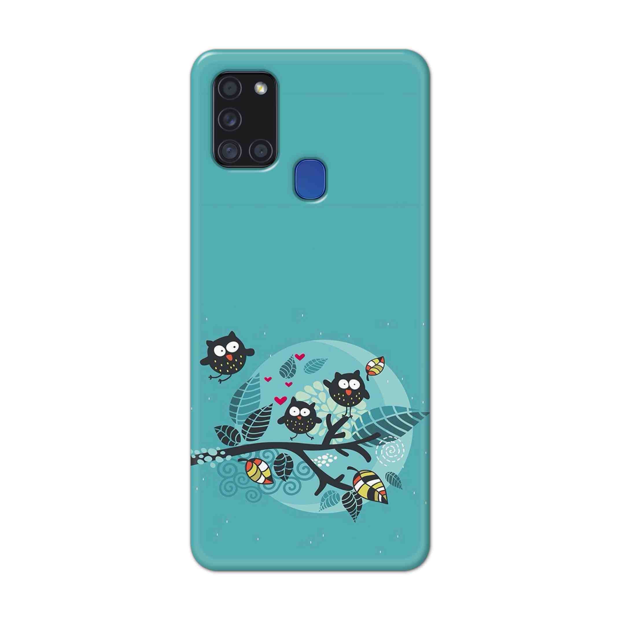 Buy Owl Hard Back Mobile Phone Case Cover For Samsung Galaxy A21s Online