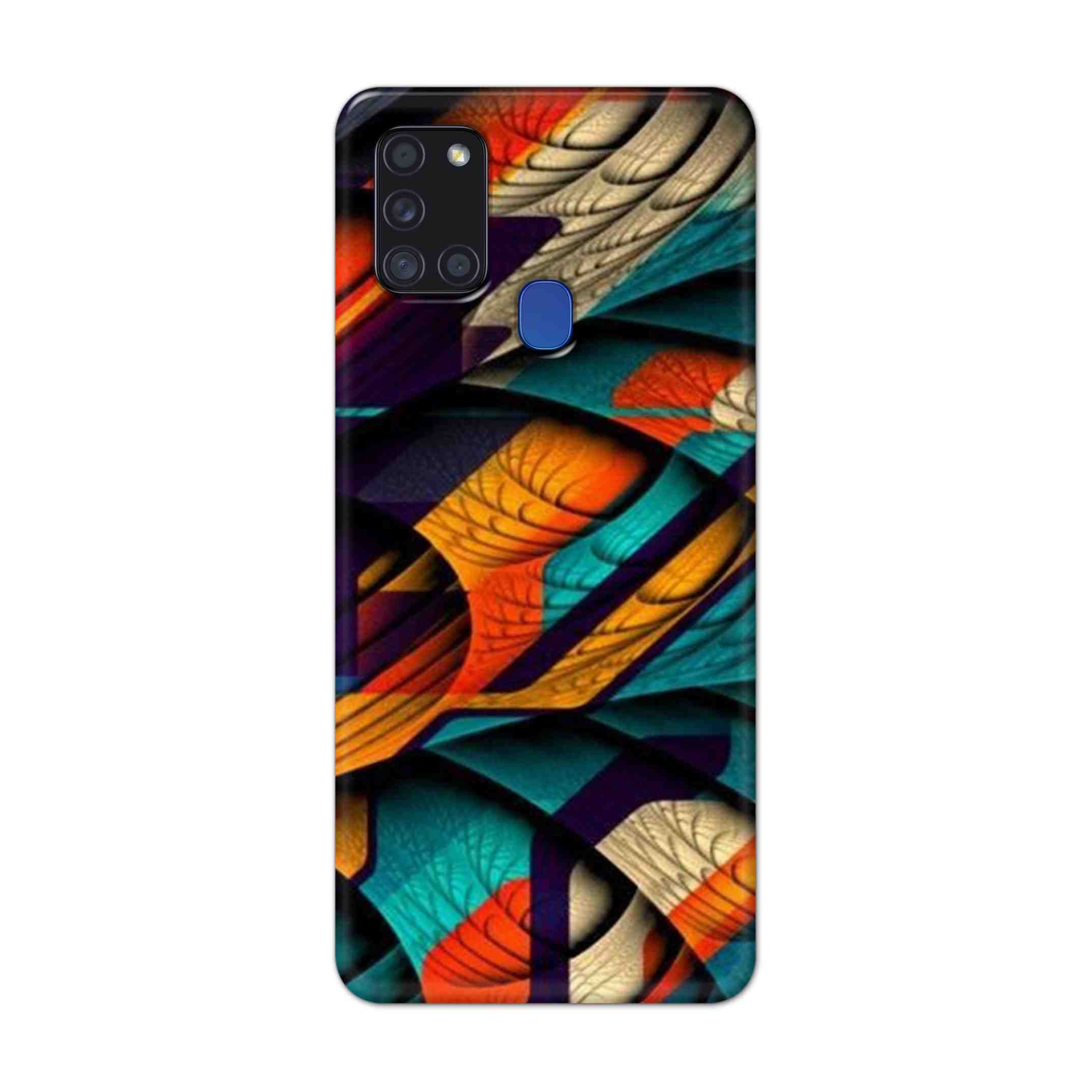 Buy Colour Abstract Hard Back Mobile Phone Case Cover For Samsung Galaxy A21s Online