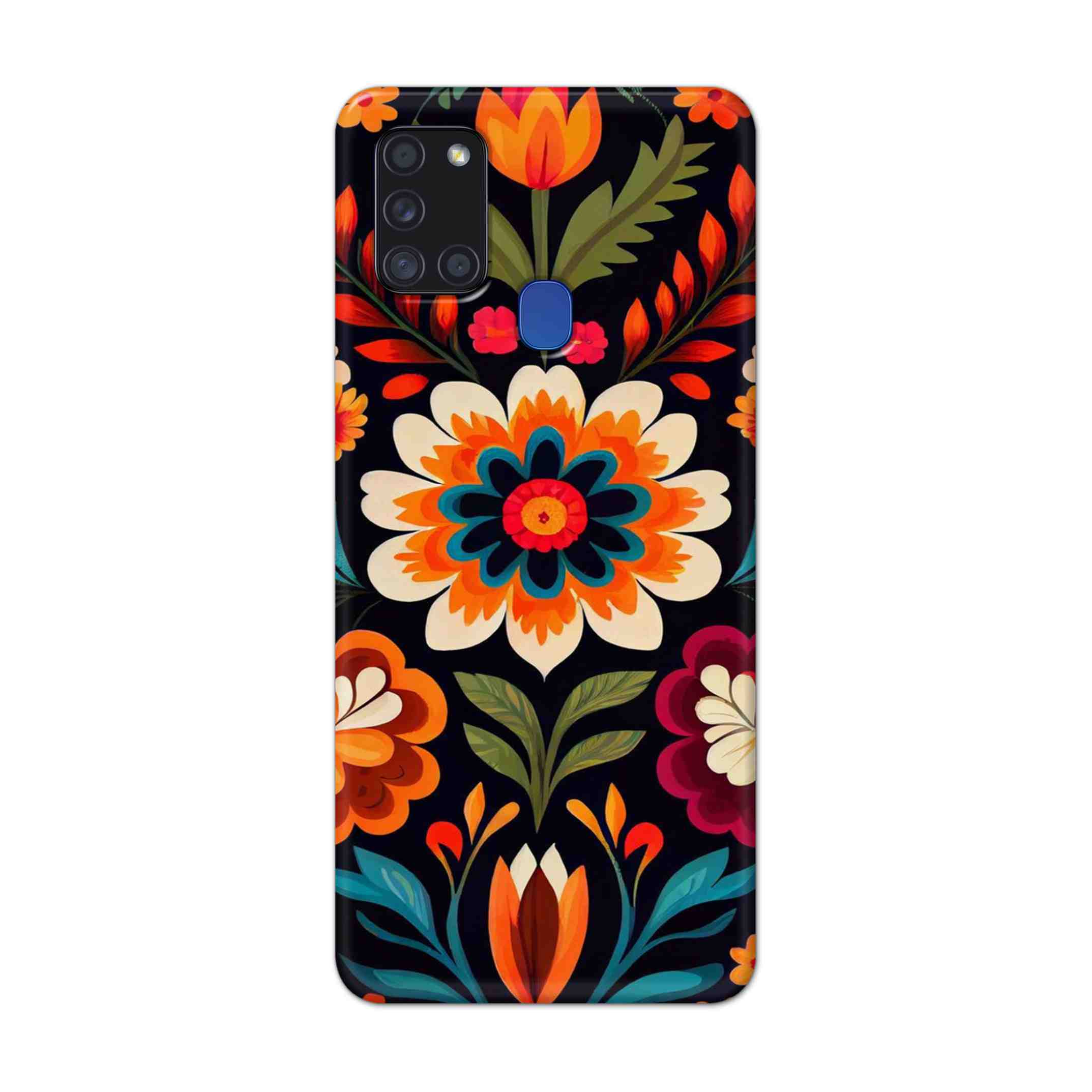 Buy Flower Hard Back Mobile Phone Case Cover For Samsung Galaxy A21s Online