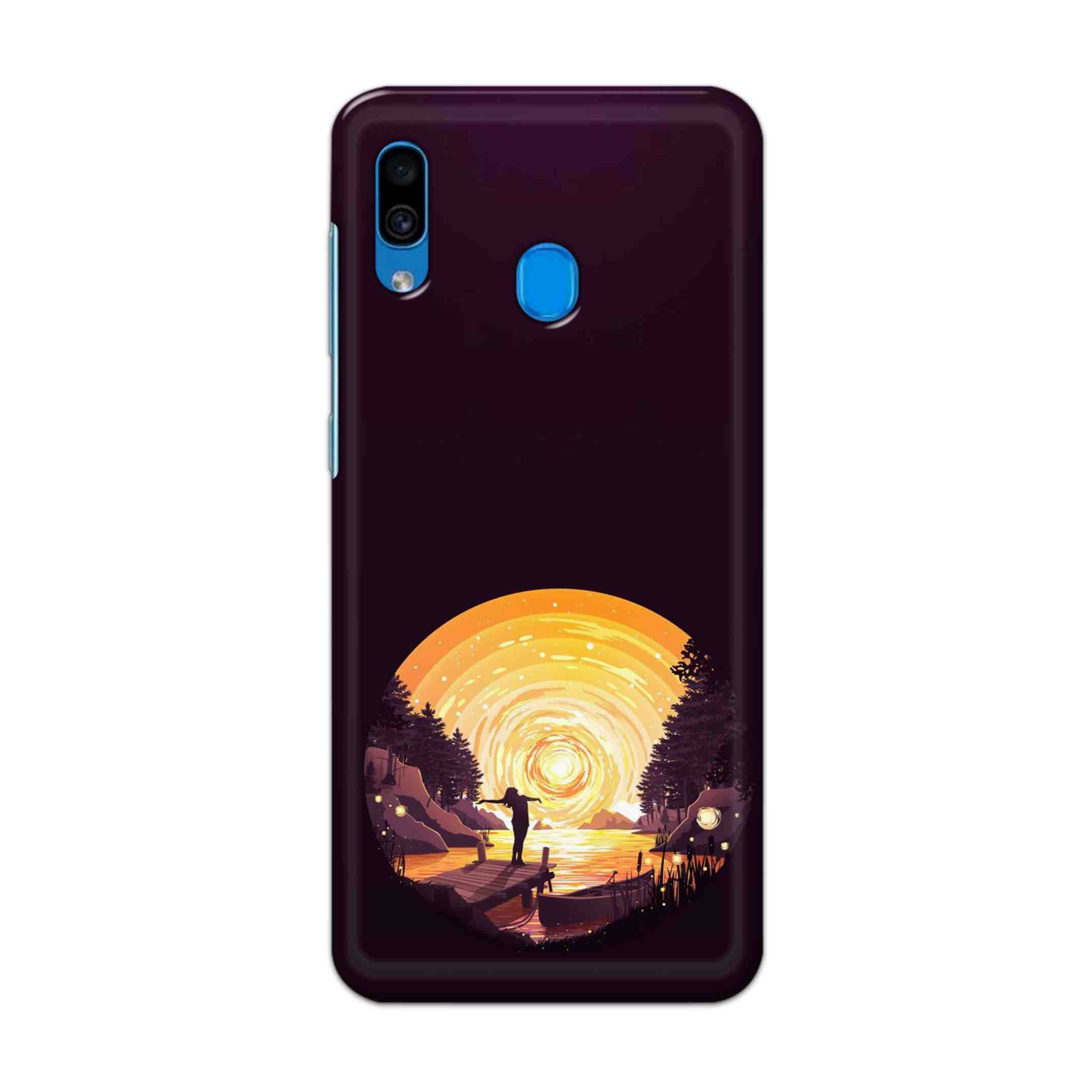 Buy Night Sunrise Hard Back Mobile Phone Case Cover For Samsung Galaxy A30 Online