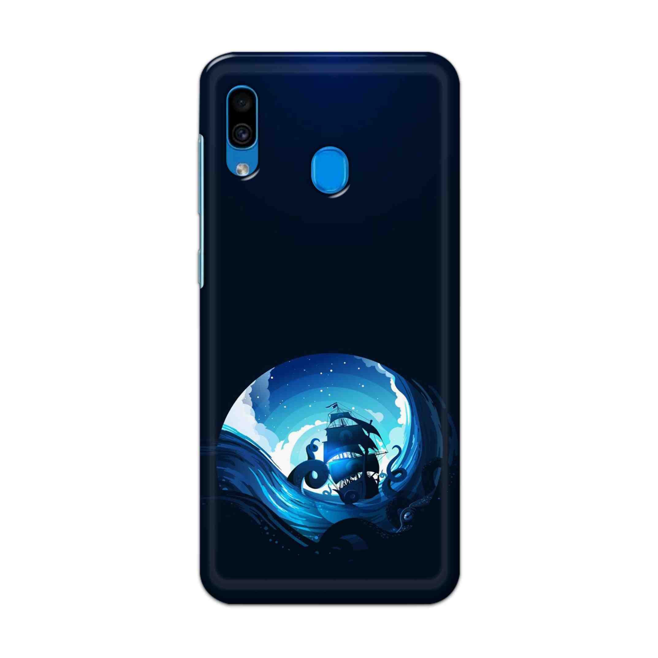 Buy Blue Sea Ship Hard Back Mobile Phone Case Cover For Samsung Galaxy A30 Online