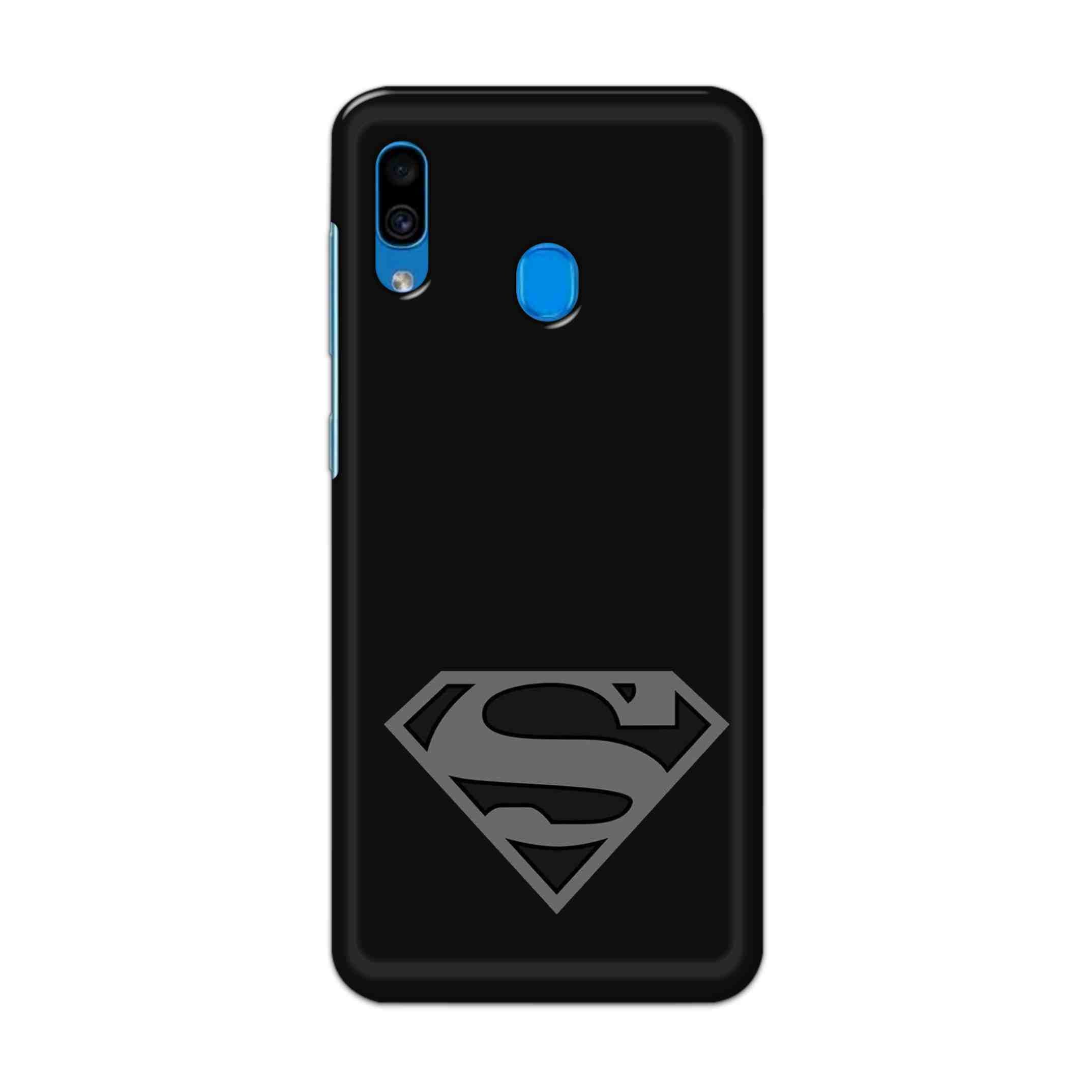 Buy Superman Logo Hard Back Mobile Phone Case Cover For Samsung Galaxy A30 Online