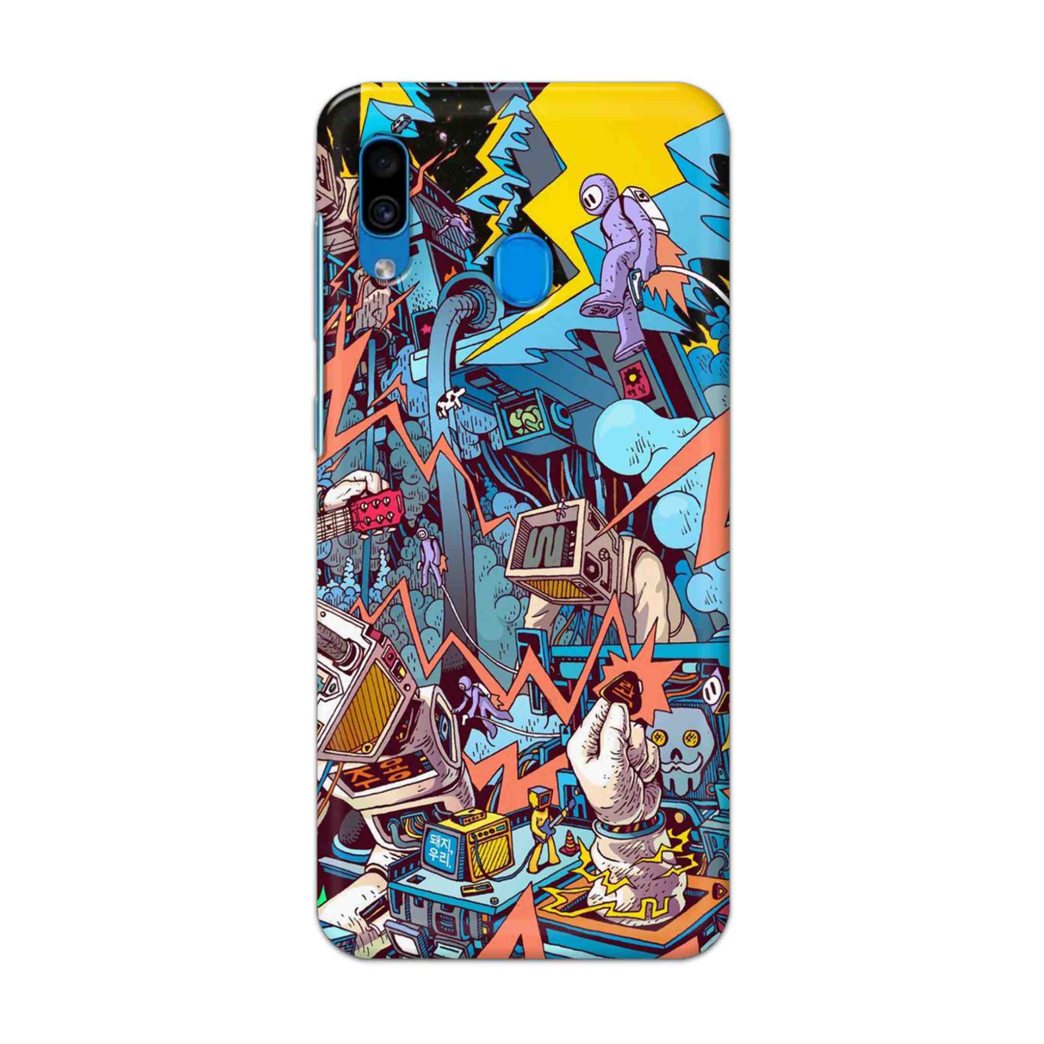 Buy Ofo Panic Hard Back Mobile Phone Case Cover For Samsung Galaxy A30 Online