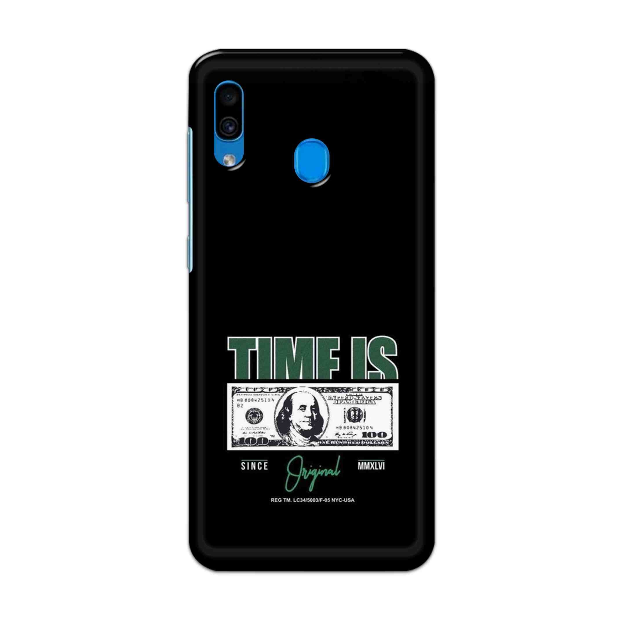 Buy Time Is Money Hard Back Mobile Phone Case Cover For Samsung Galaxy A30 Online