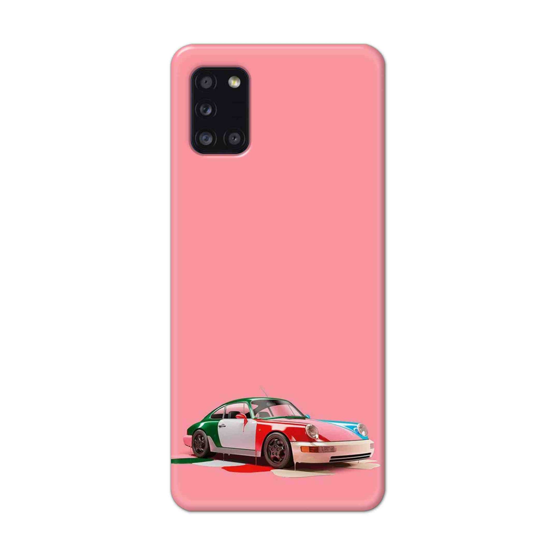 Buy Pink Porche Hard Back Mobile Phone Case Cover For Samsung Galaxy A31 Online