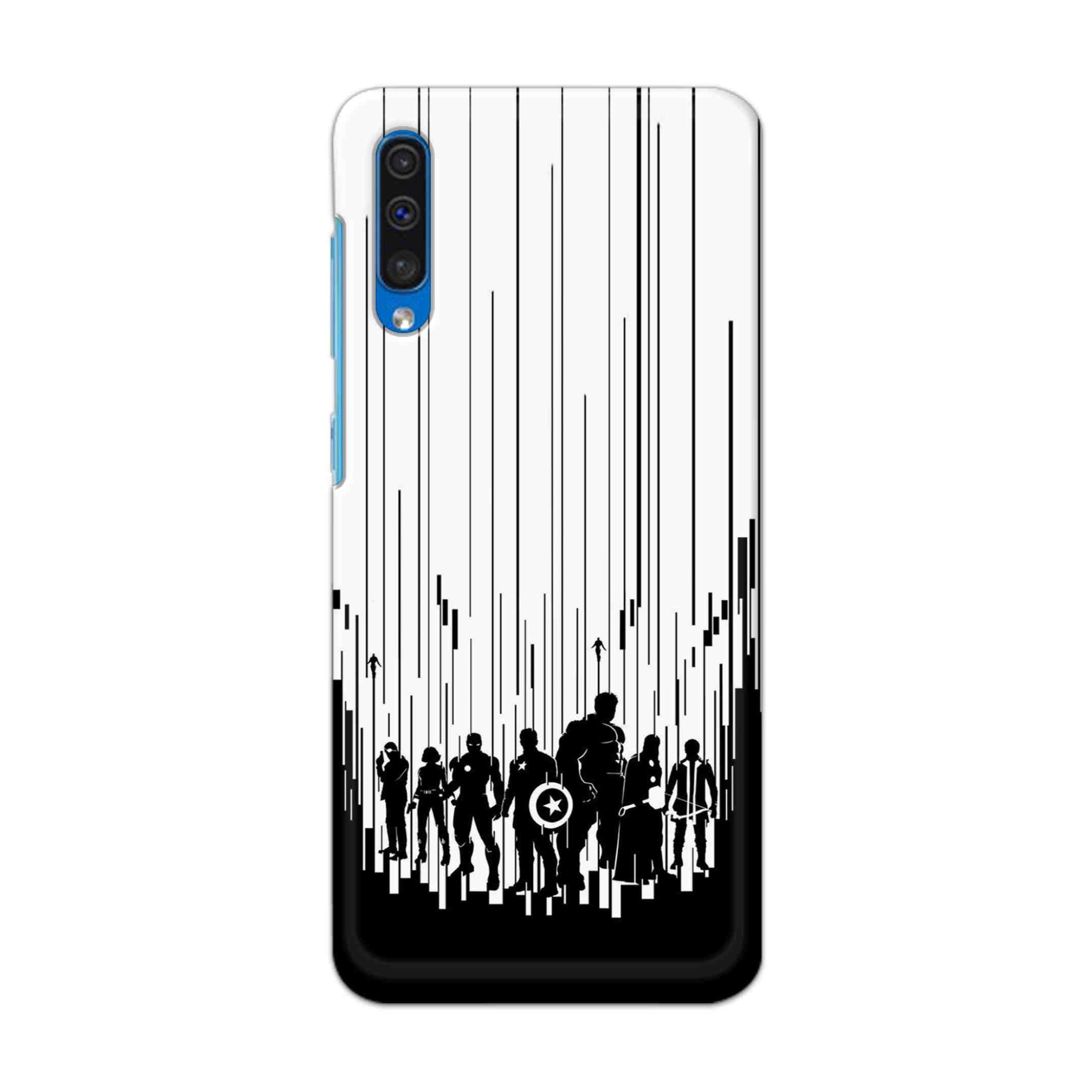 Buy Black And White Avengers Hard Back Mobile Phone Case Cover For Samsung Galaxy A50 / A50s / A30s Online
