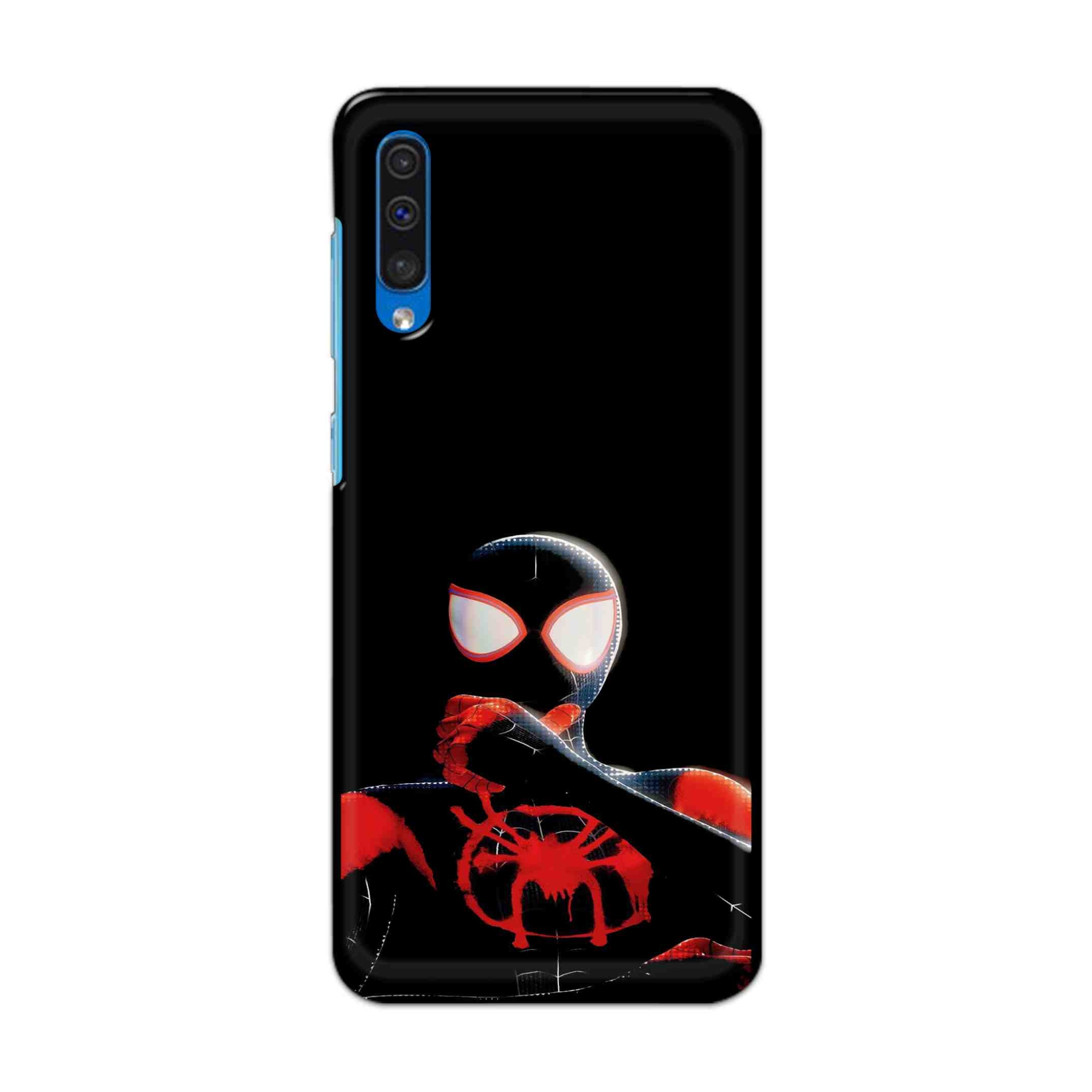 Buy Black Spiderman Hard Back Mobile Phone Case Cover For Samsung Galaxy A50 / A50s / A30s Online