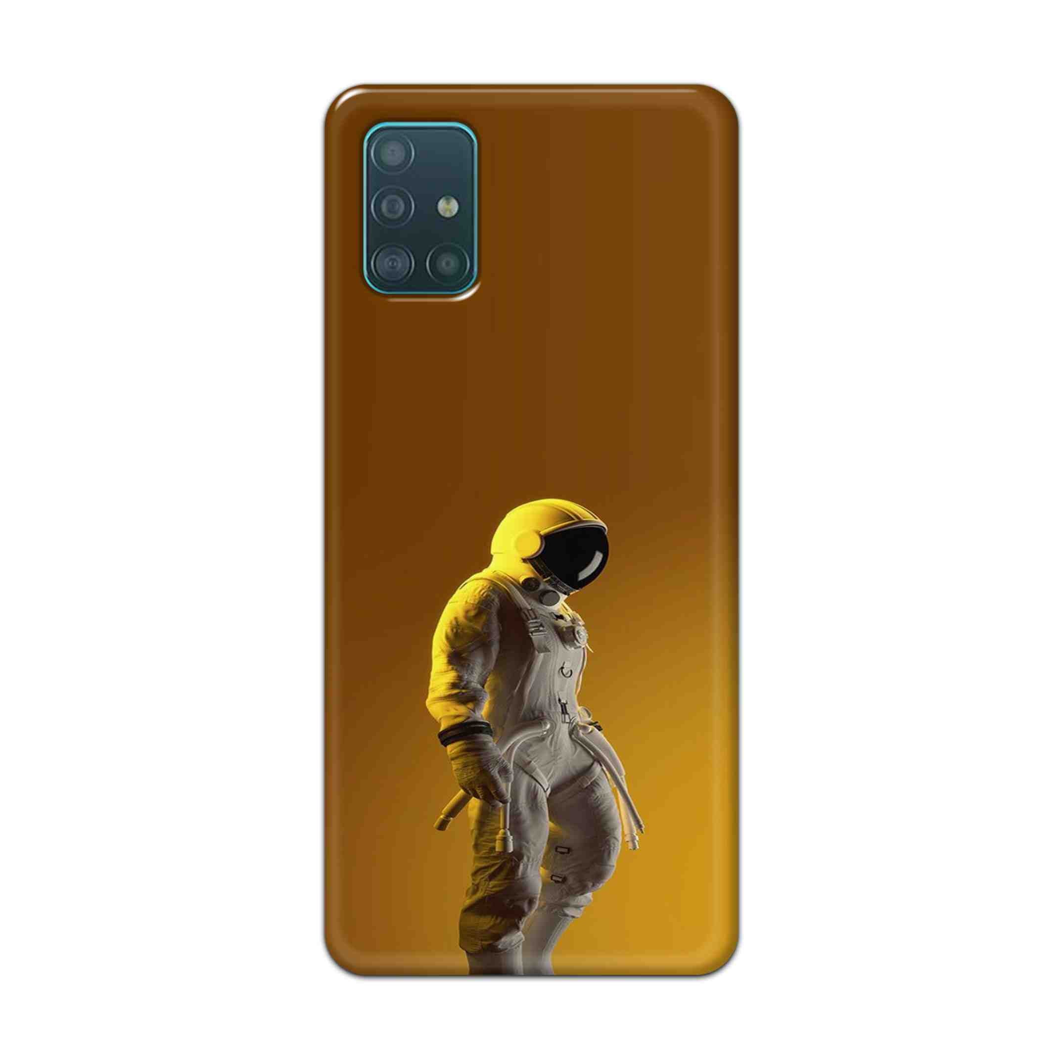 Buy Yellow Astronaut Hard Back Mobile Phone Case Cover For Samsung A51 Online