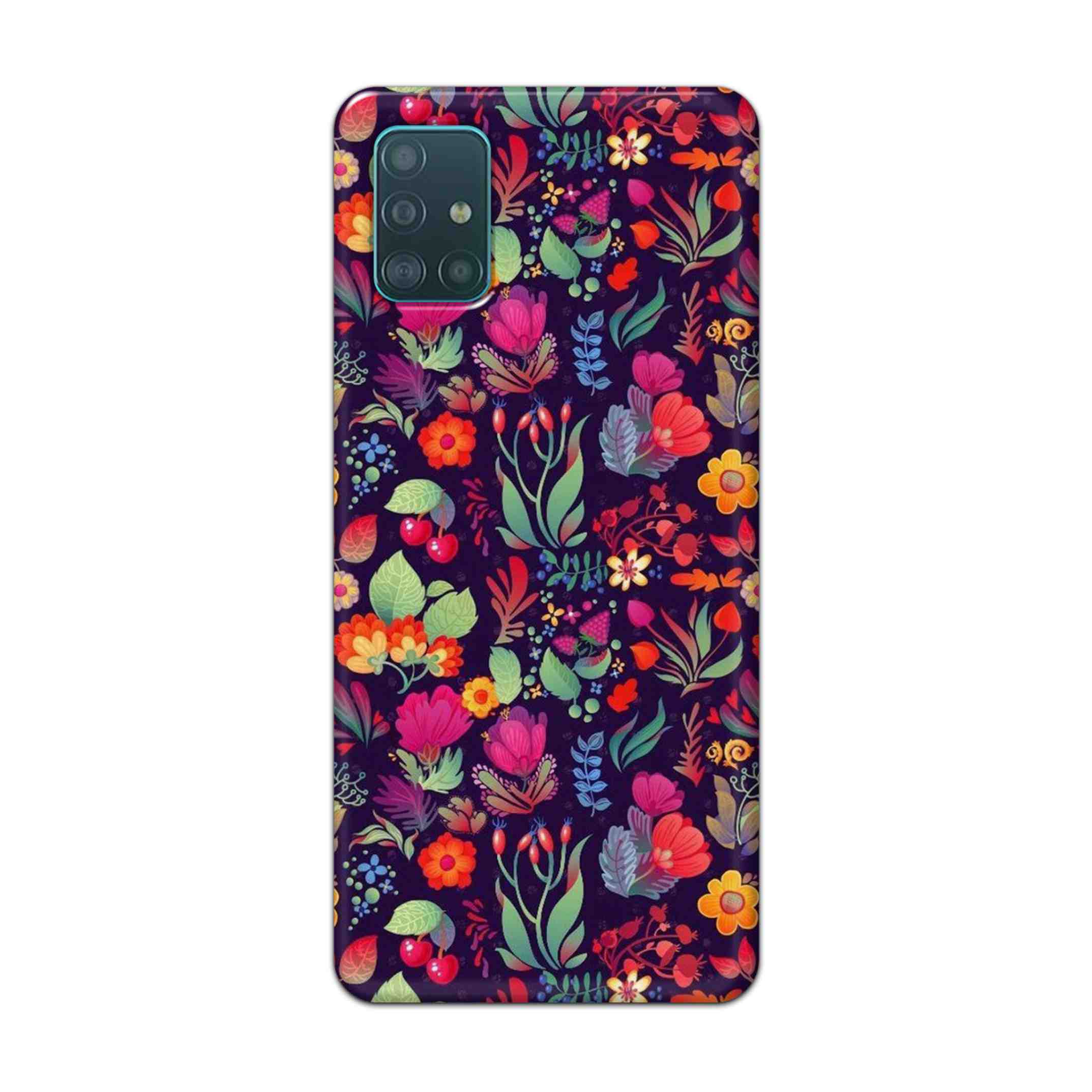 Buy Fruits Flower Hard Back Mobile Phone Case Cover For Samsung A51 Online