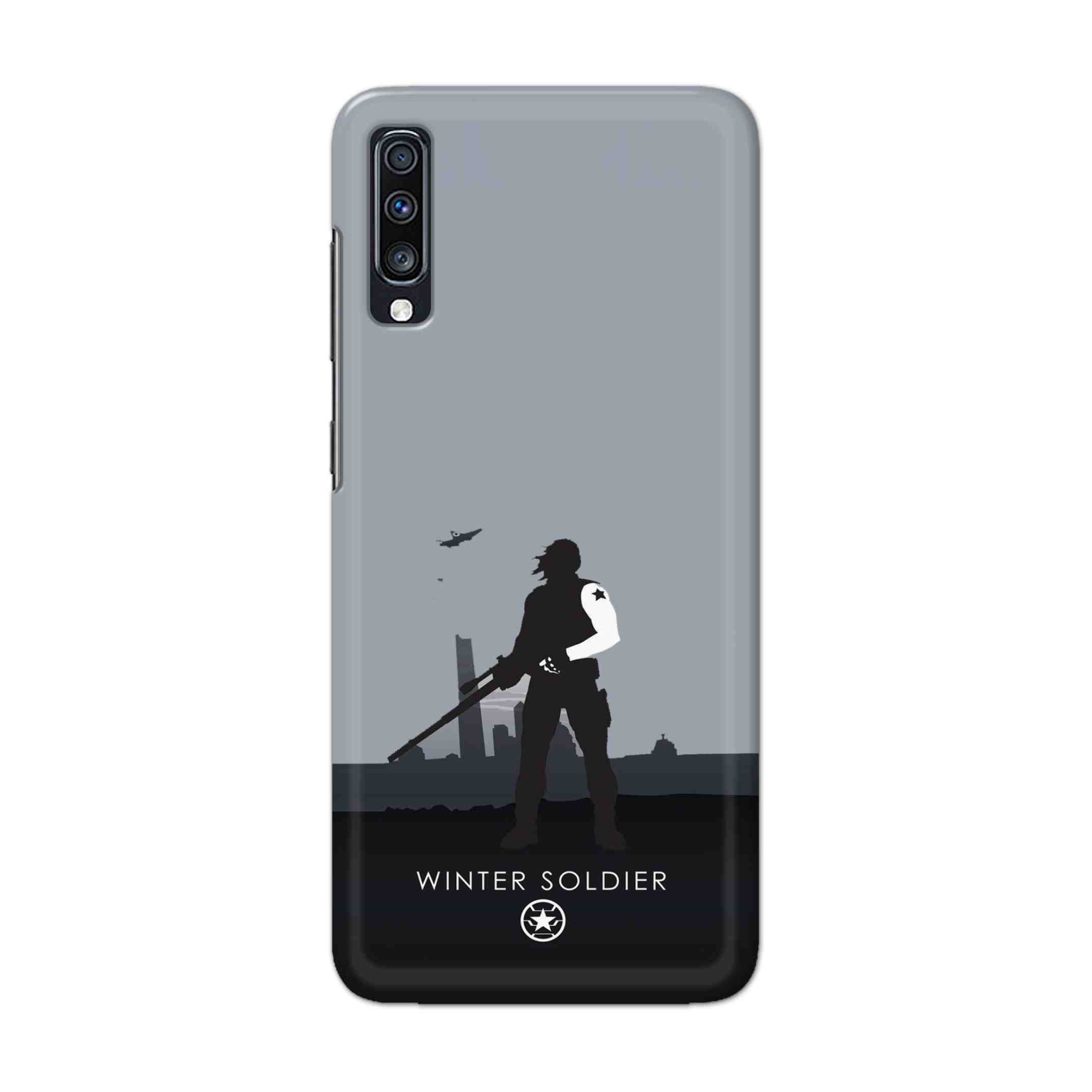 Buy Winter Soldier Hard Back Mobile Phone Case Cover For Samsung Galaxy A70 Online