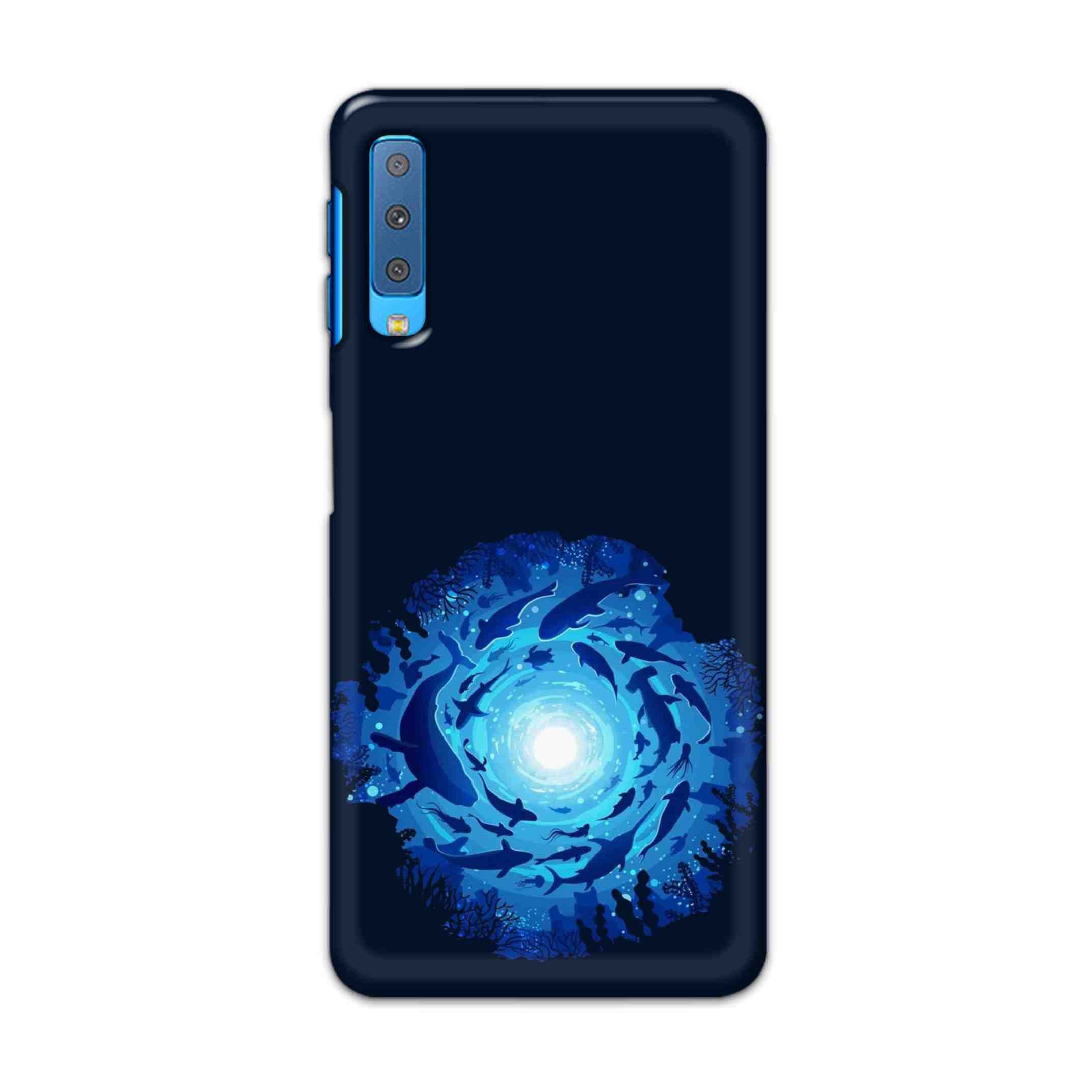 Buy Blue Whale Hard Back Mobile Phone Case Cover For Samsung Galaxy A7 2018 Online