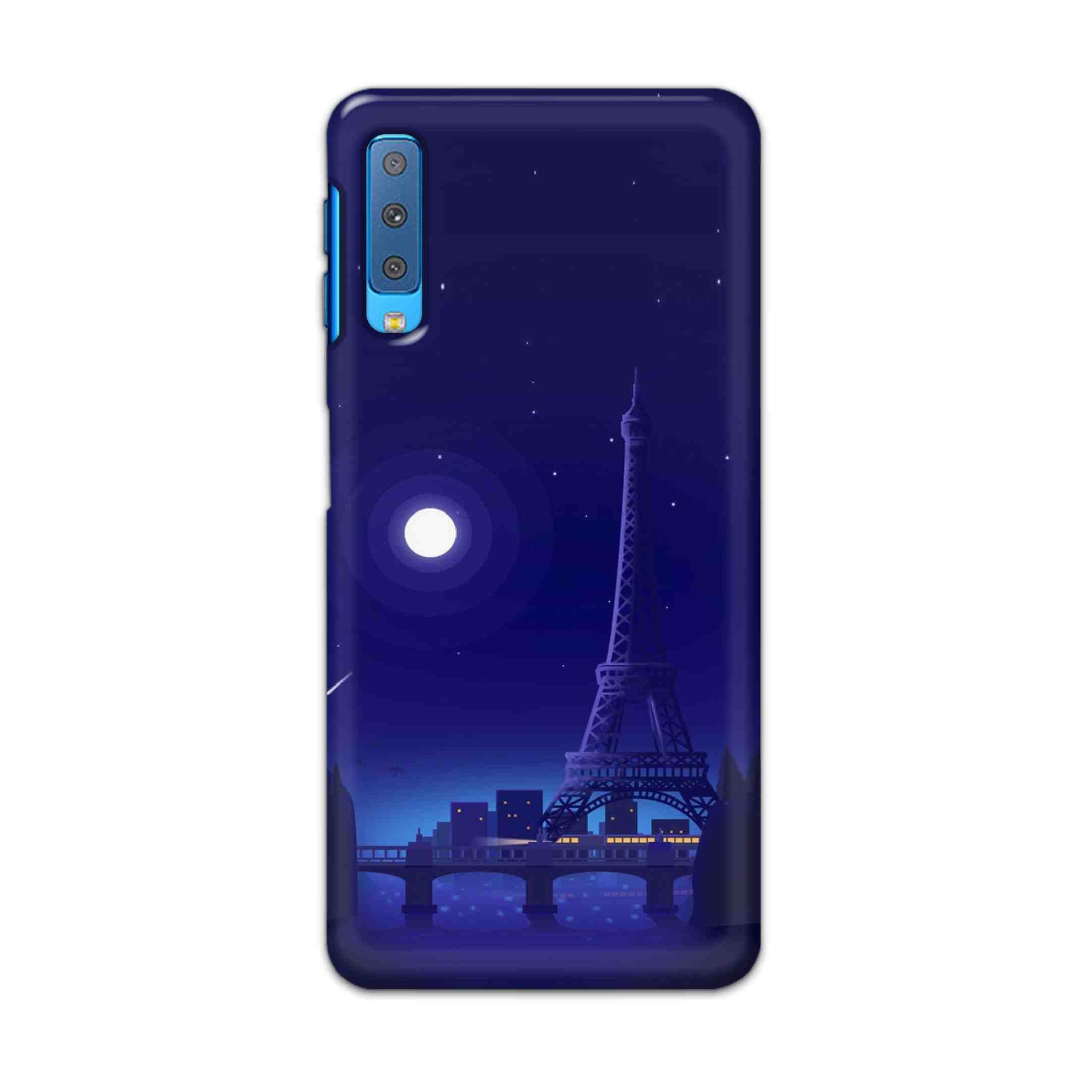 Buy Night Eiffel Tower Hard Back Mobile Phone Case Cover For Samsung Galaxy A7 2018 Online