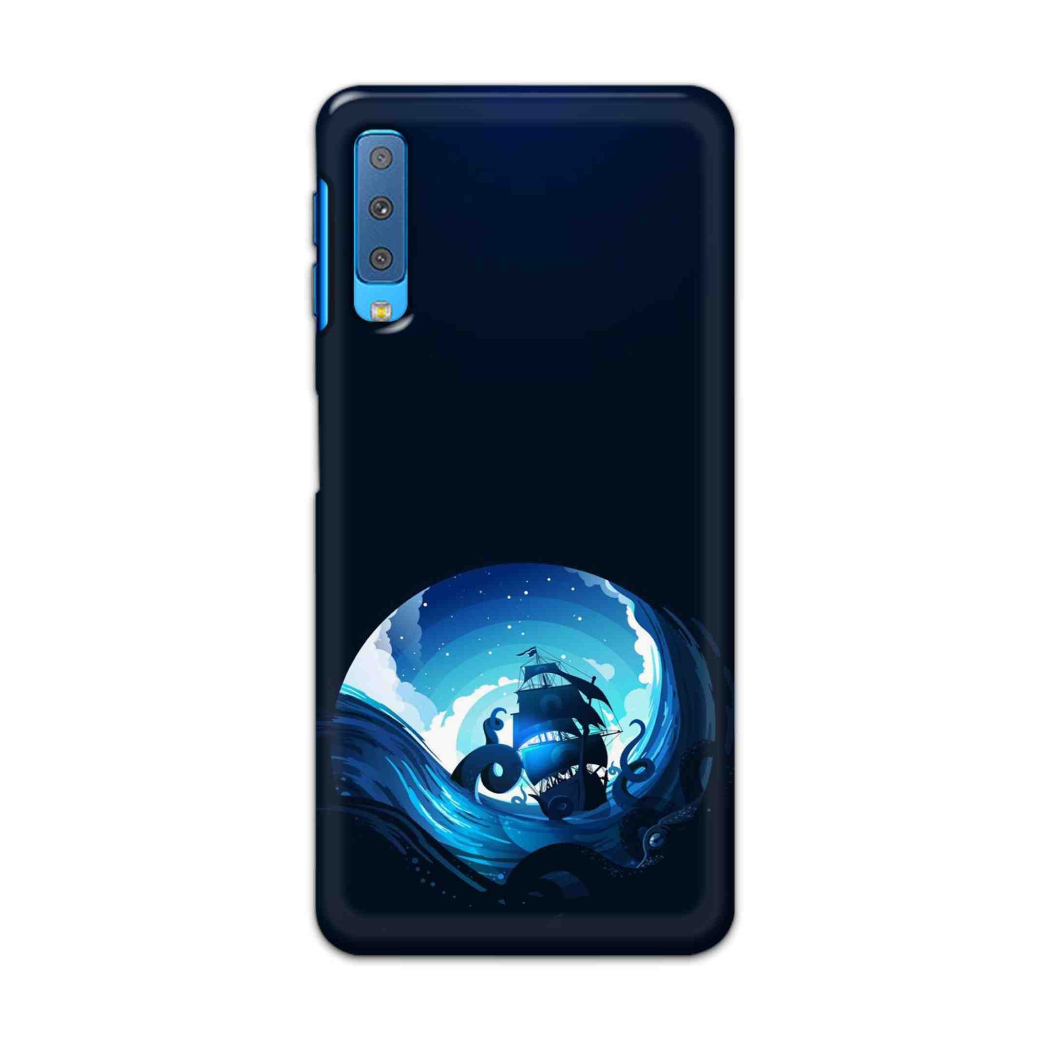 Buy Blue Sea Ship Hard Back Mobile Phone Case Cover For Samsung Galaxy A7 2018 Online