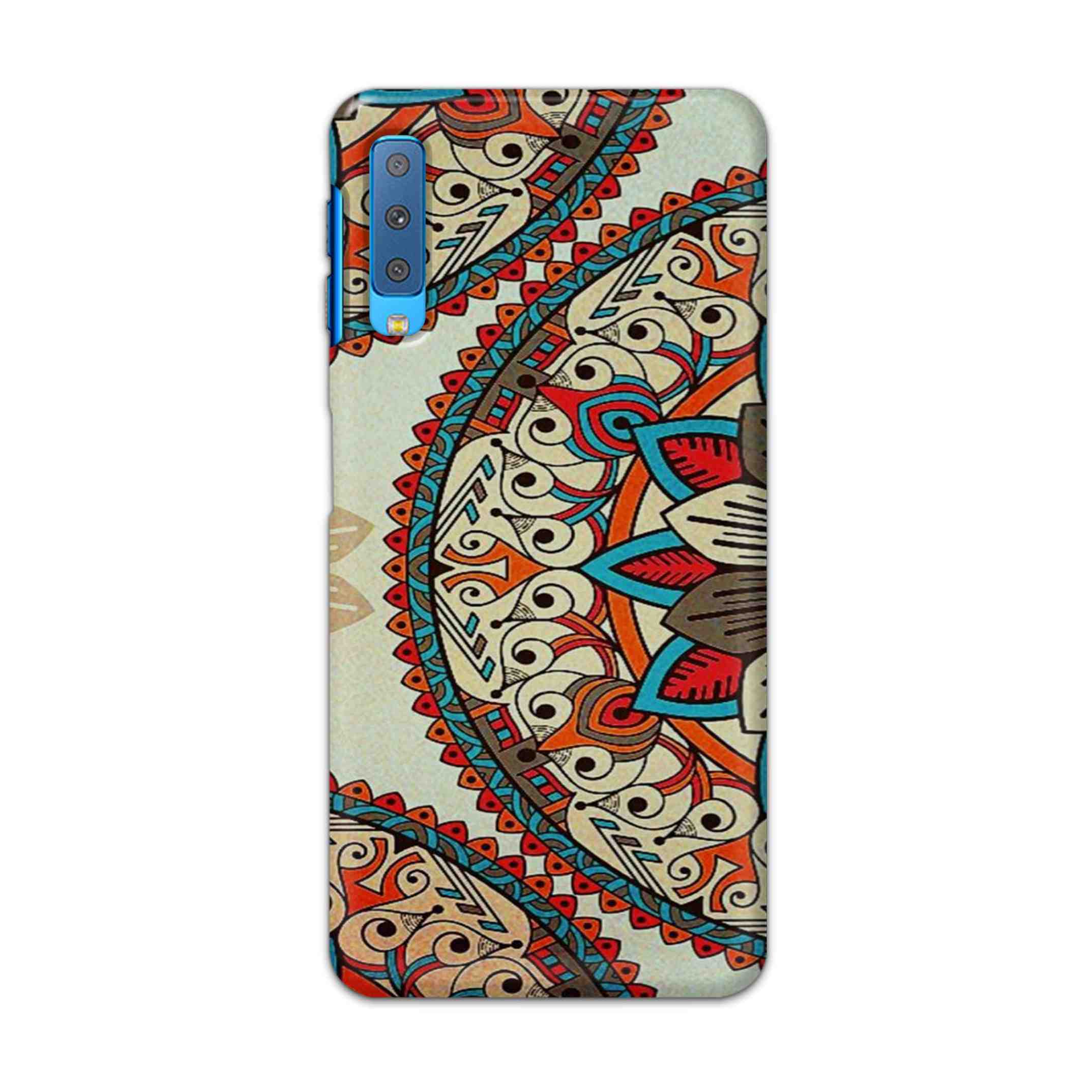 Buy Aztec Mandalas Hard Back Mobile Phone Case Cover For Samsung Galaxy A7 2018 Online