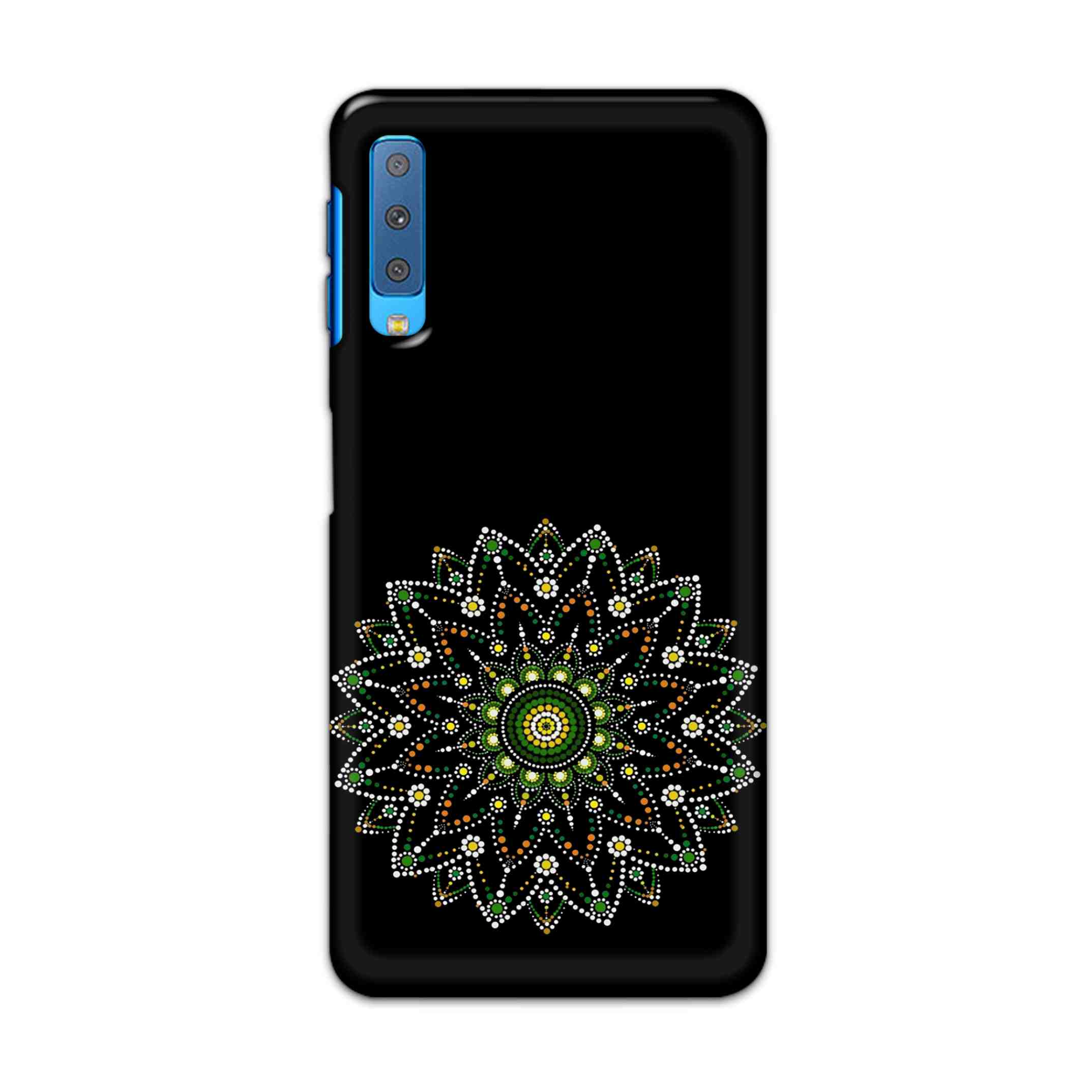 Buy Moon Mandala Hard Back Mobile Phone Case Cover For Samsung Galaxy A7 2018 Online