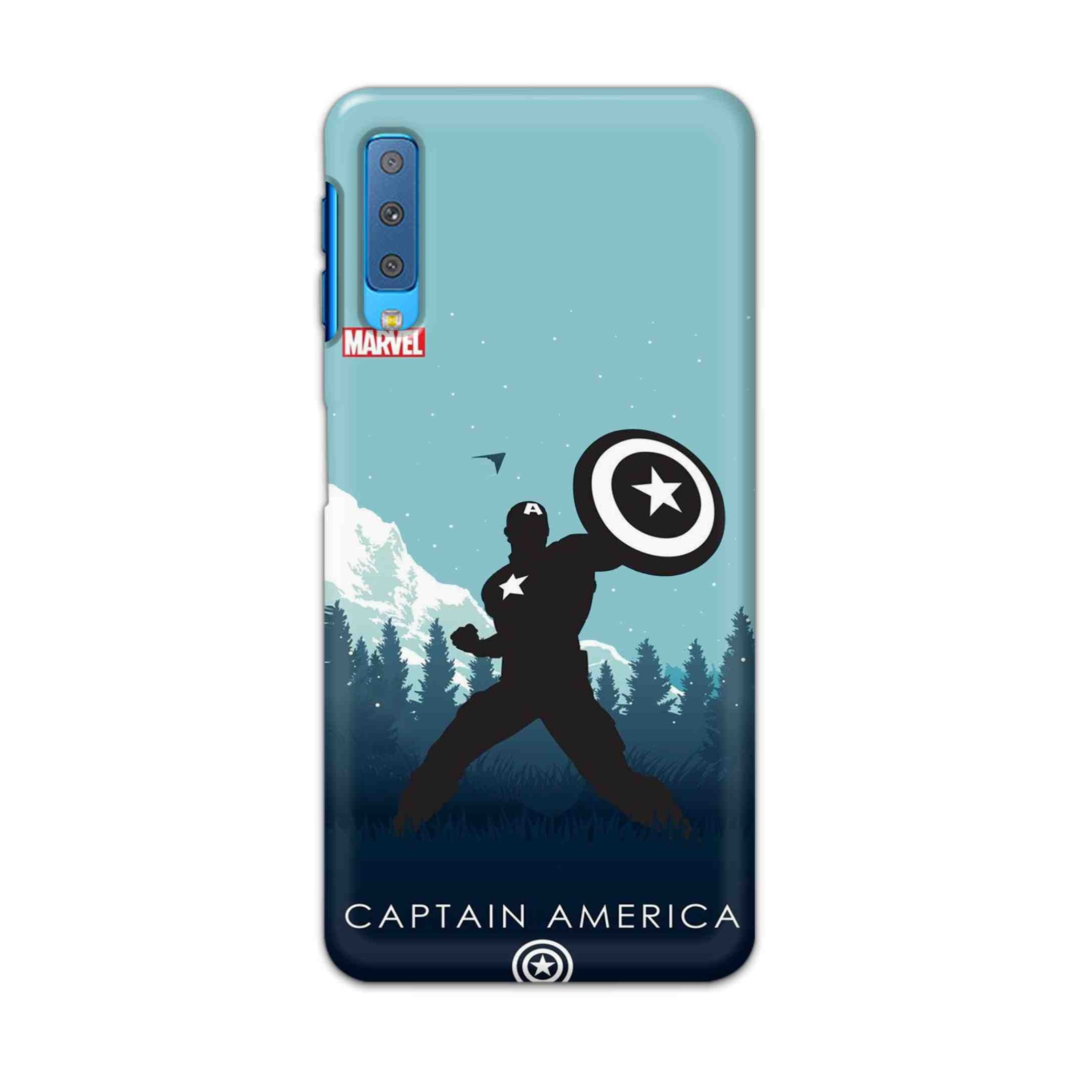 Buy Captain America Hard Back Mobile Phone Case Cover For Samsung Galaxy A7 2018 Online