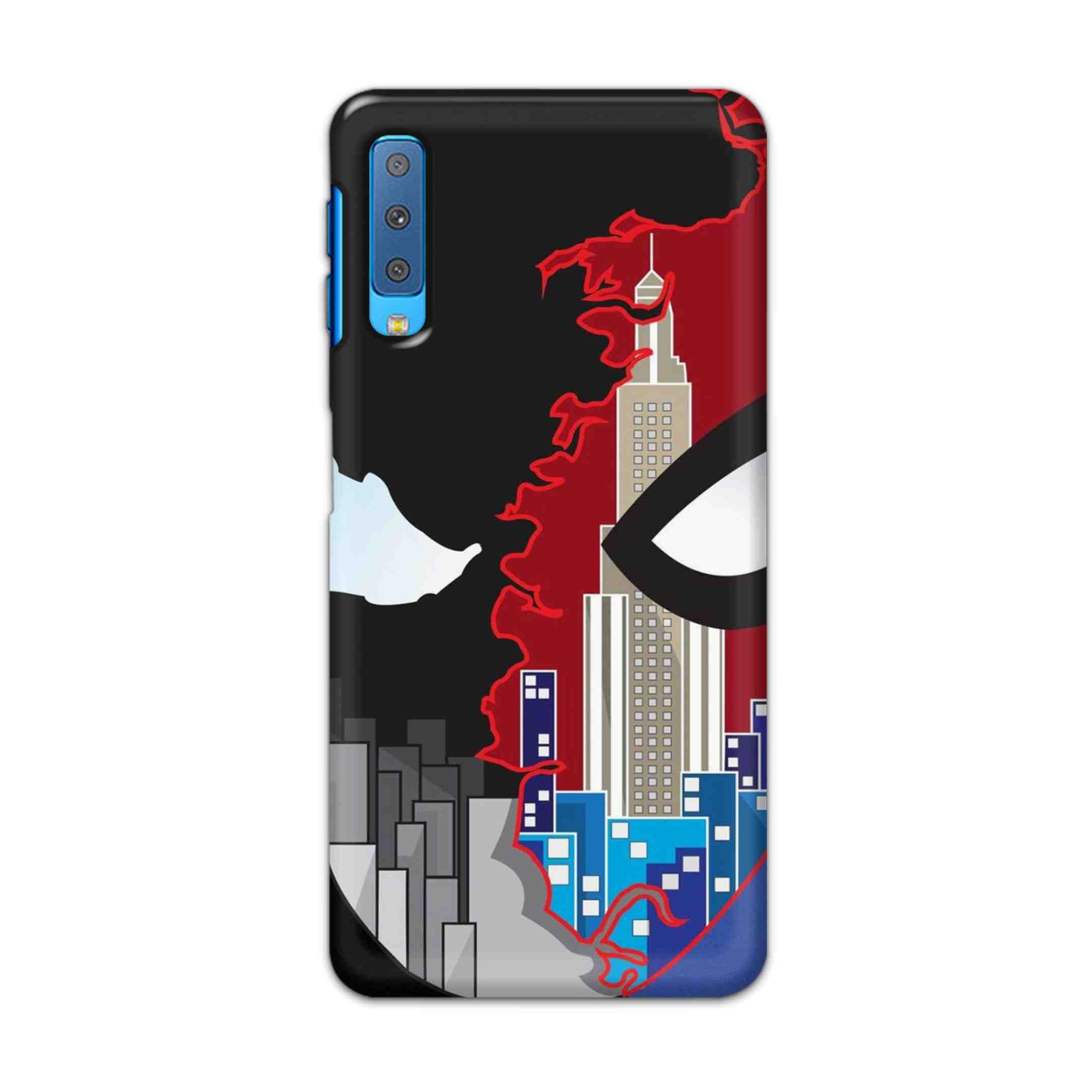 Buy Red And Black Spiderman Hard Back Mobile Phone Case Cover For Samsung Galaxy A7 2018 Online