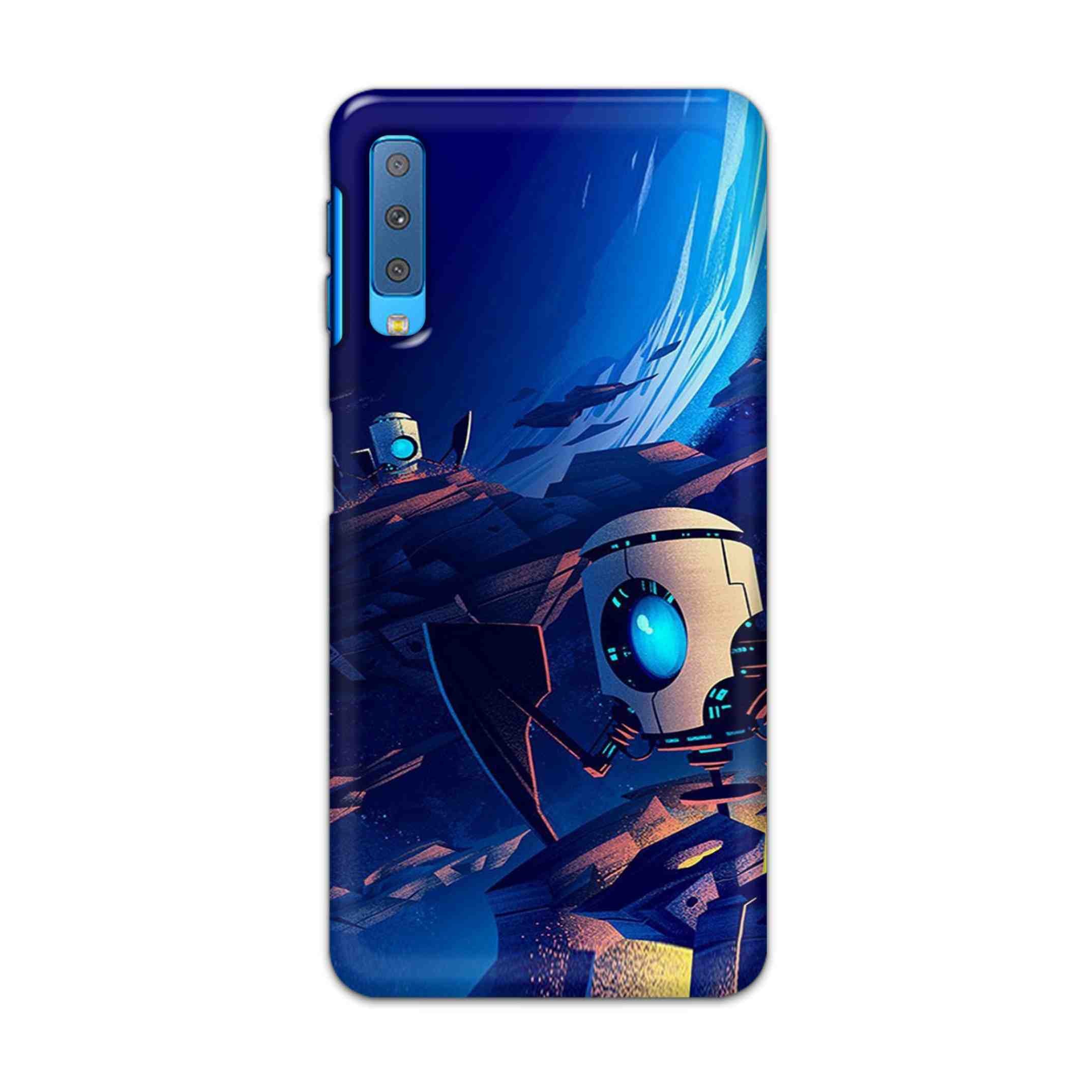 Buy Spaceship Robot Hard Back Mobile Phone Case Cover For Samsung Galaxy A7 2018 Online