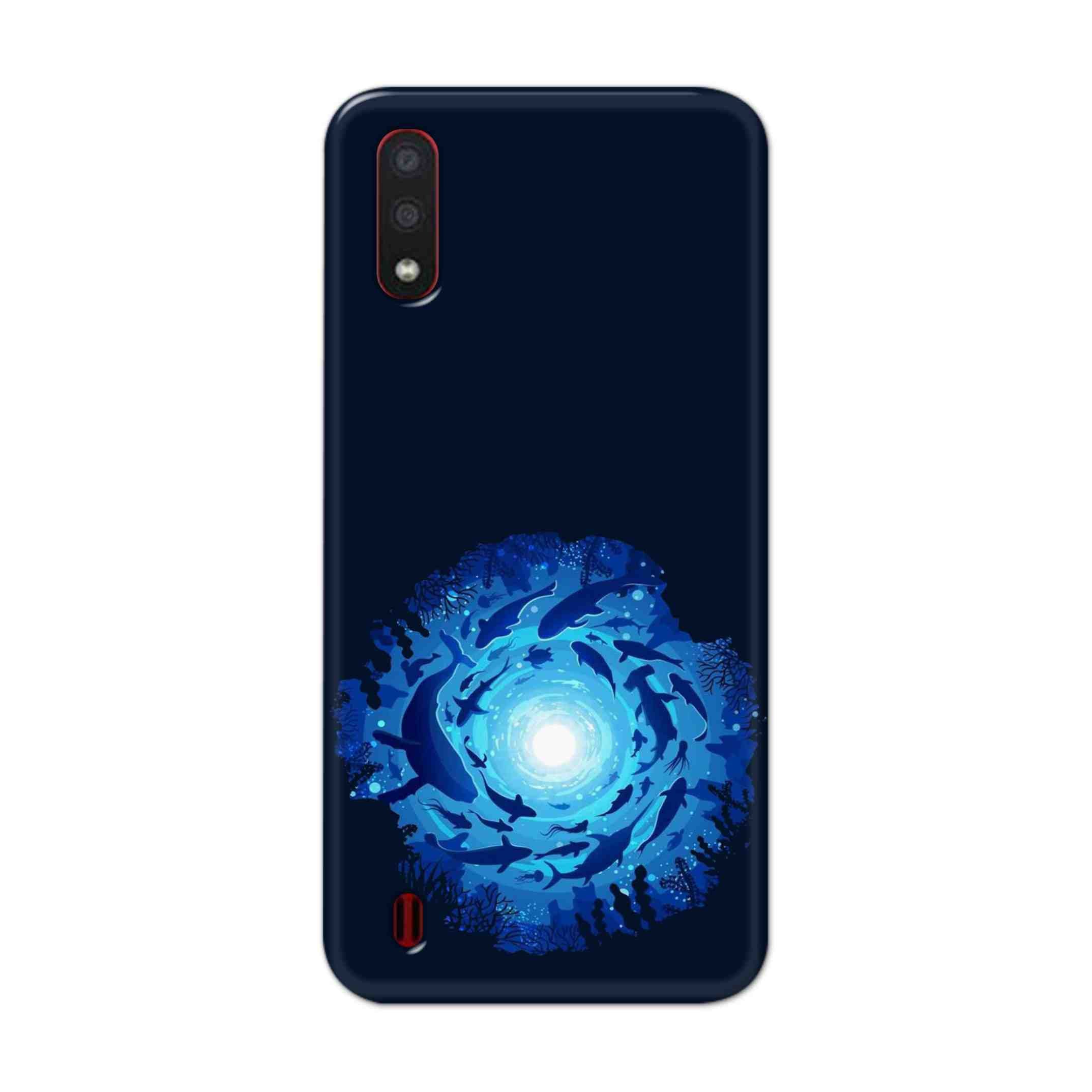 Buy Blue Whale Hard Back Mobile Phone Case/Cover For Samsung Galaxy M01 Online
