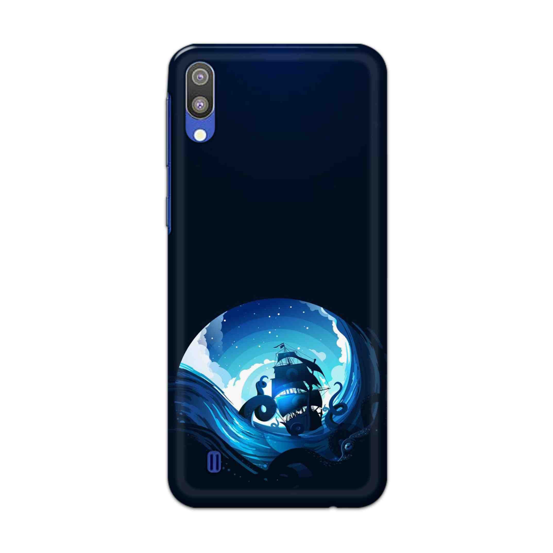Buy Blue Sea Ship Hard Back Mobile Phone Case Cover For Samsung Galaxy M10 Online