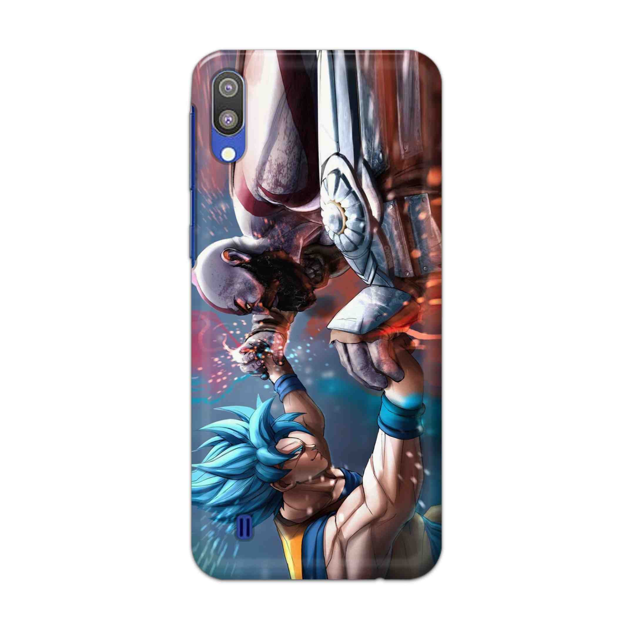 Buy Goku Vs Kratos Hard Back Mobile Phone Case Cover For Samsung Galaxy M10 Online