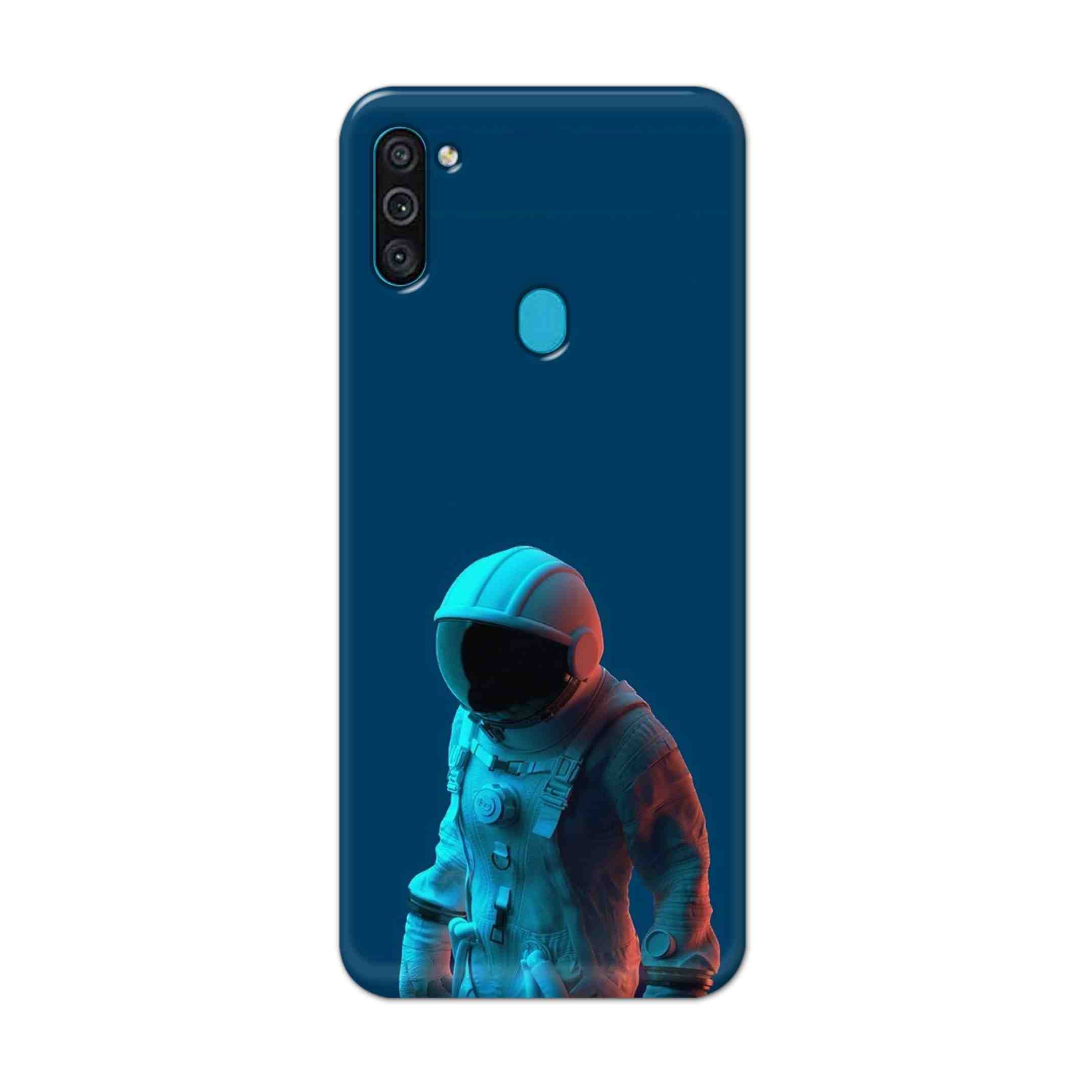 Buy Blue Astronaut Hard Back Mobile Phone Case Cover For Samsung Galaxy M11 Online