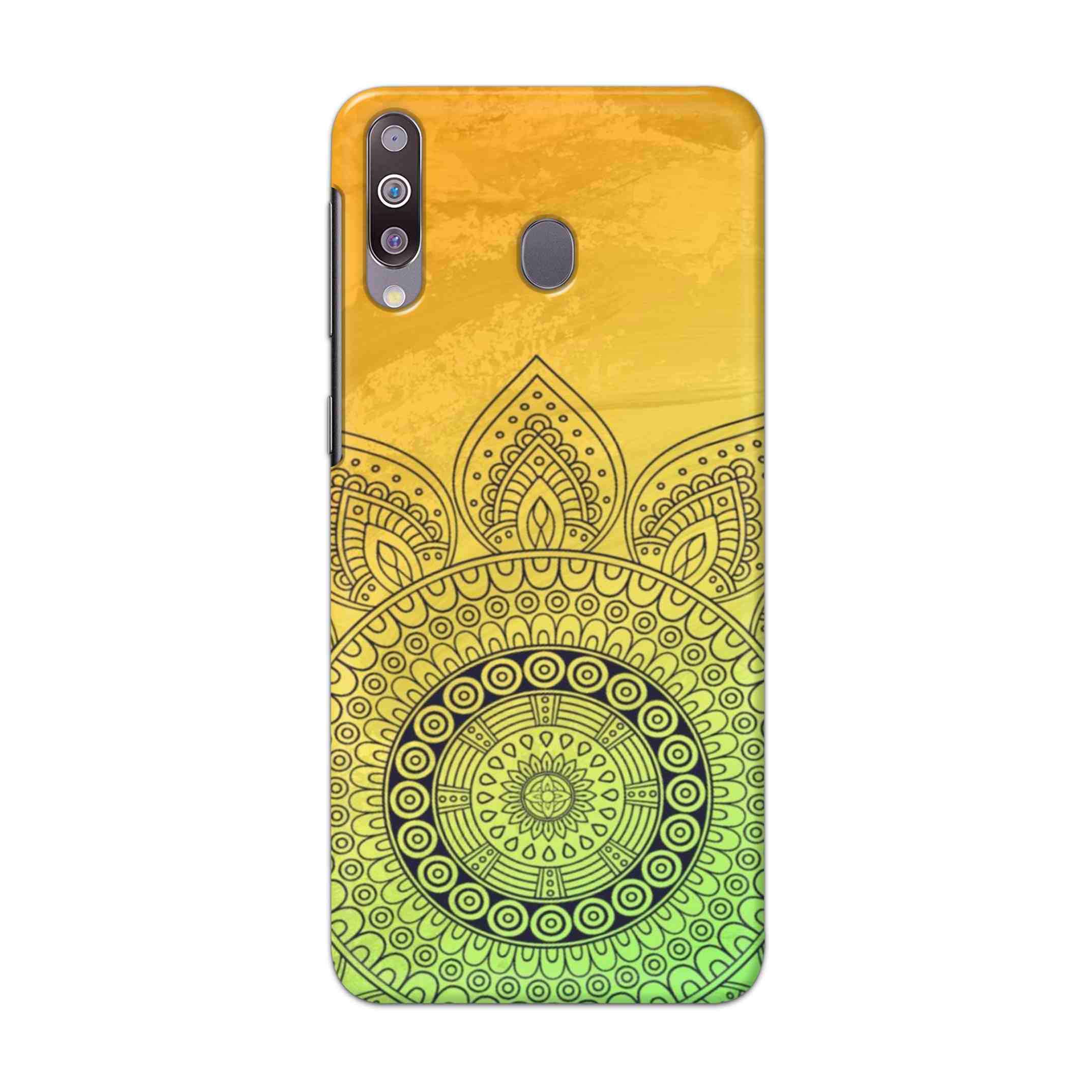 Buy Yellow Rangoli Hard Back Mobile Phone Case Cover For Samsung Galaxy M30 Online