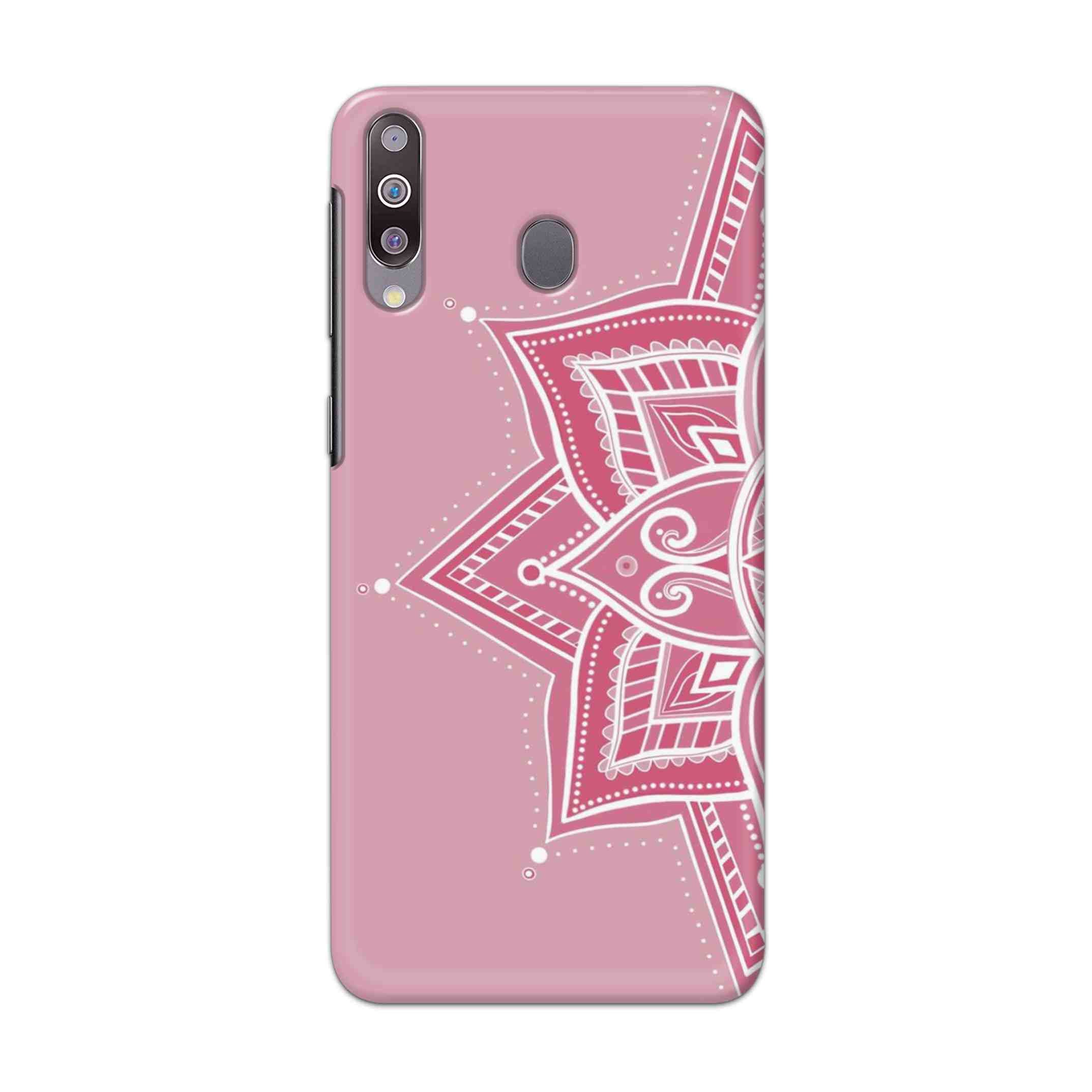 Buy Pink Rangoli Hard Back Mobile Phone Case Cover For Samsung Galaxy M30 Online