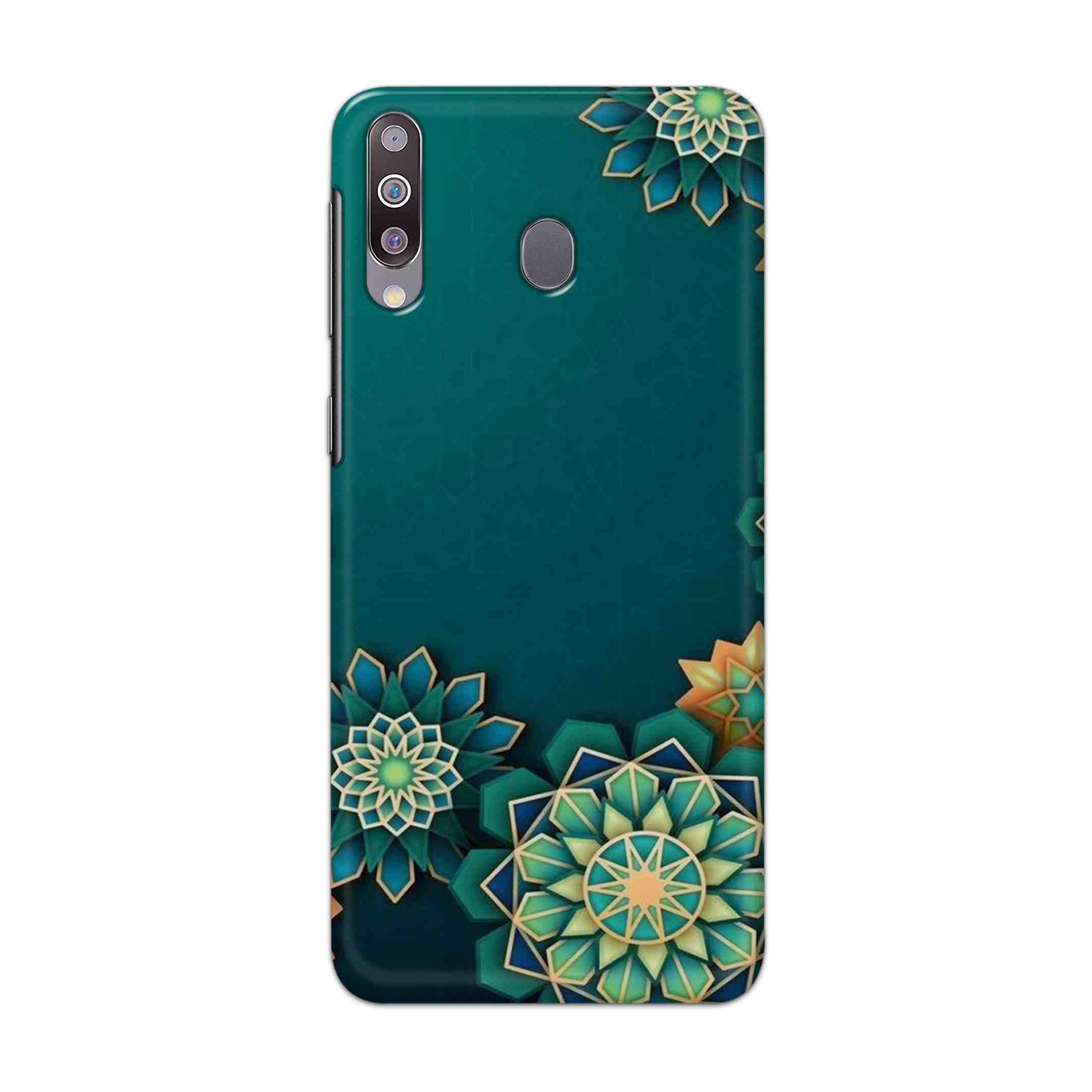 Buy Green Flower Hard Back Mobile Phone Case Cover For Samsung Galaxy M30 Online