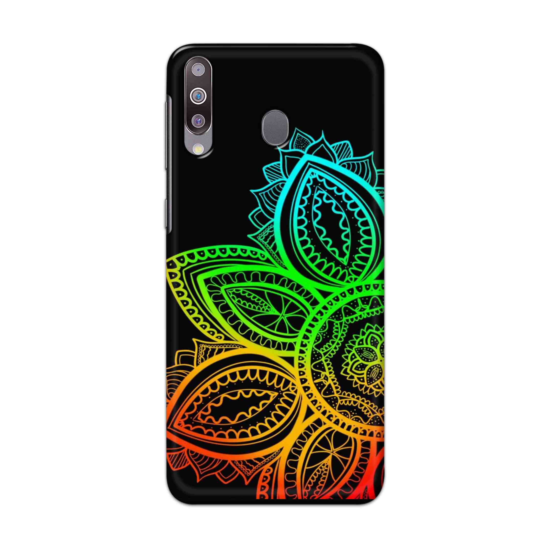 Buy Neon Mandala Hard Back Mobile Phone Case Cover For Samsung Galaxy M30 Online