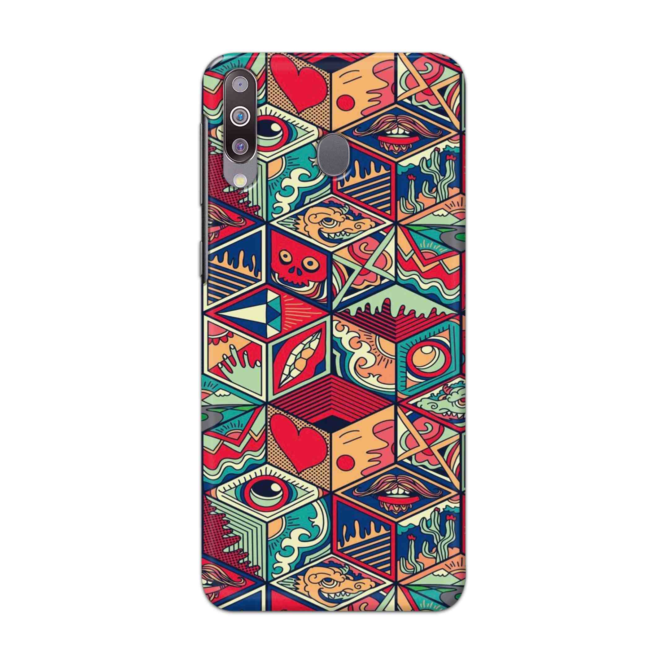 Buy Face Mandala Hard Back Mobile Phone Case Cover For Samsung Galaxy M30 Online