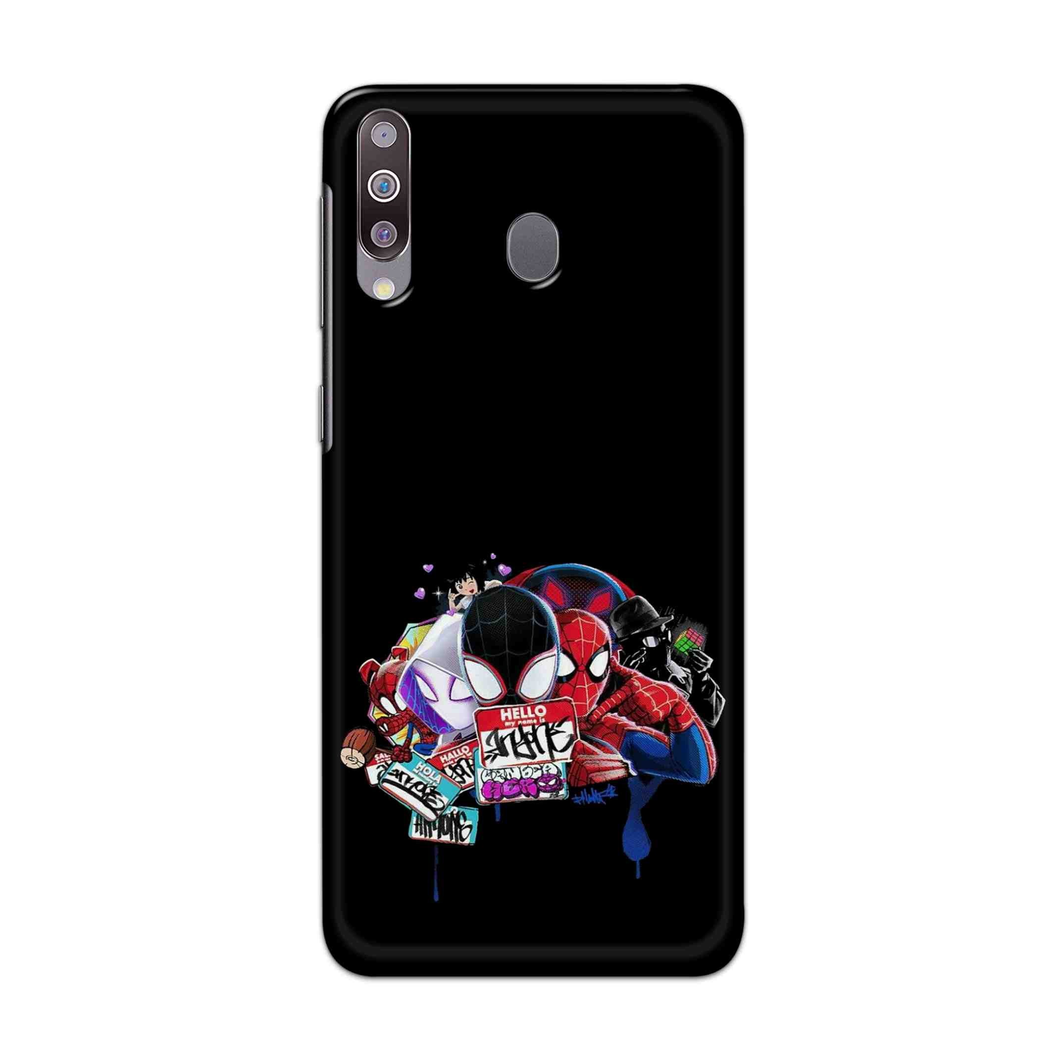 Buy Miles Morales Hard Back Mobile Phone Case Cover For Samsung Galaxy M30 Online