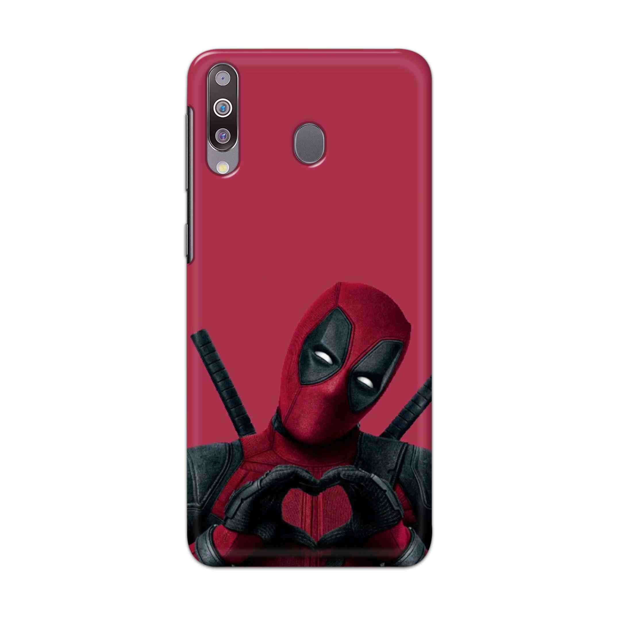 Buy Deadpool Heart Hard Back Mobile Phone Case Cover For Samsung Galaxy M30 Online