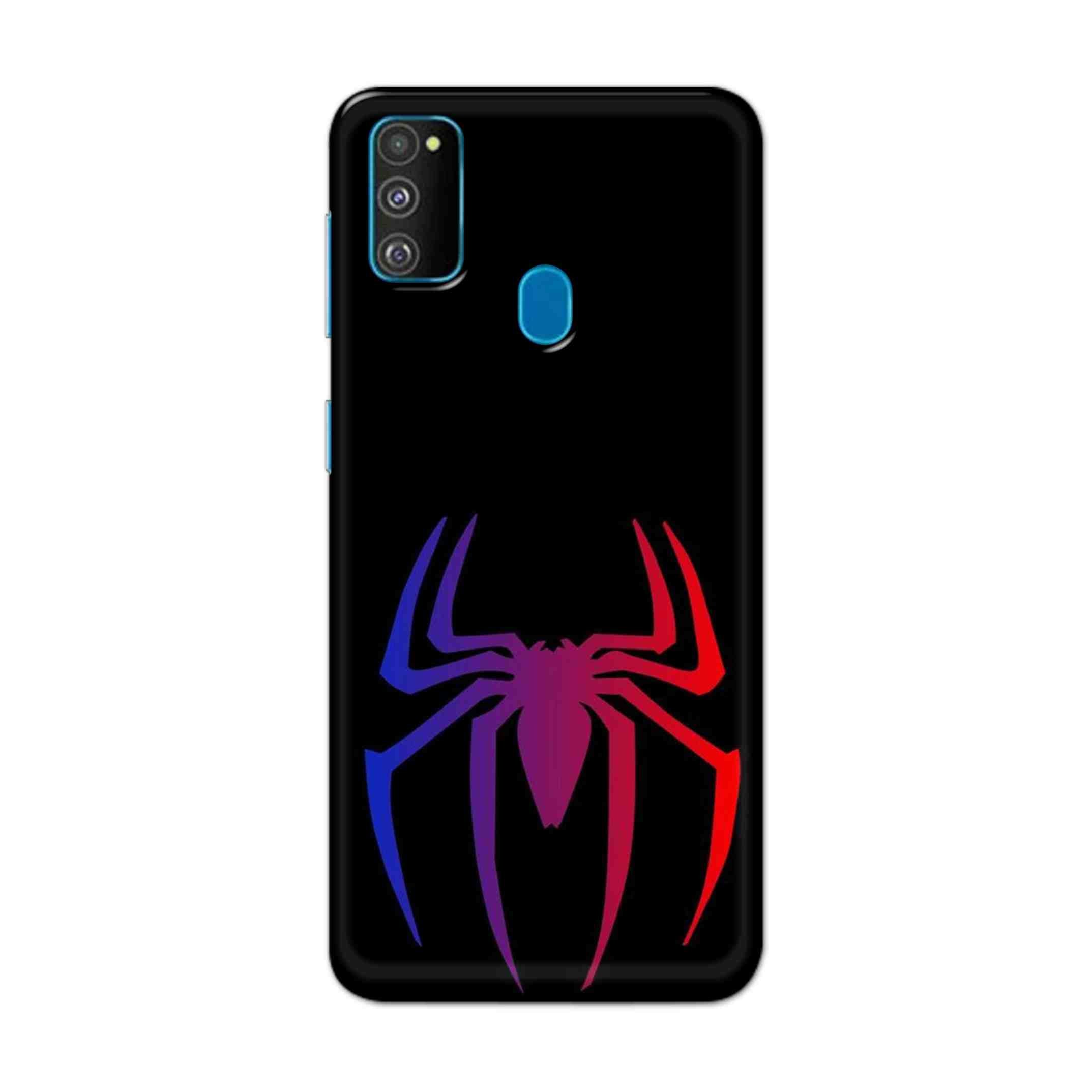 Buy Neon Spiderman Logo Hard Back Mobile Phone Case Cover For Samsung Galaxy M30s Online