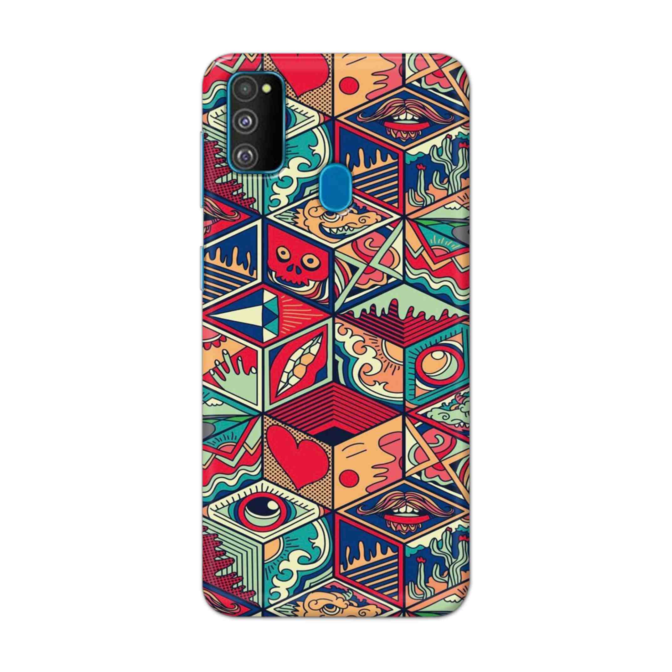 Buy Face Mandala Hard Back Mobile Phone Case Cover For Samsung Galaxy M30s Online