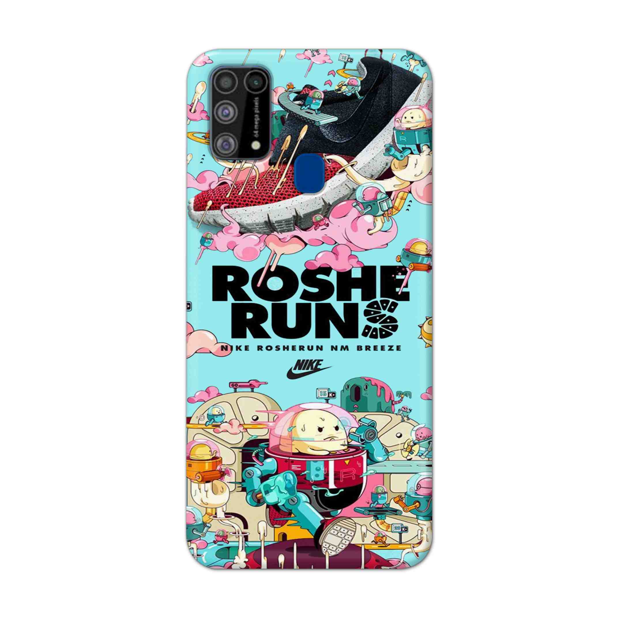 Buy Roshe Runs Hard Back Mobile Phone Case Cover For Samsung Galaxy M31 Online