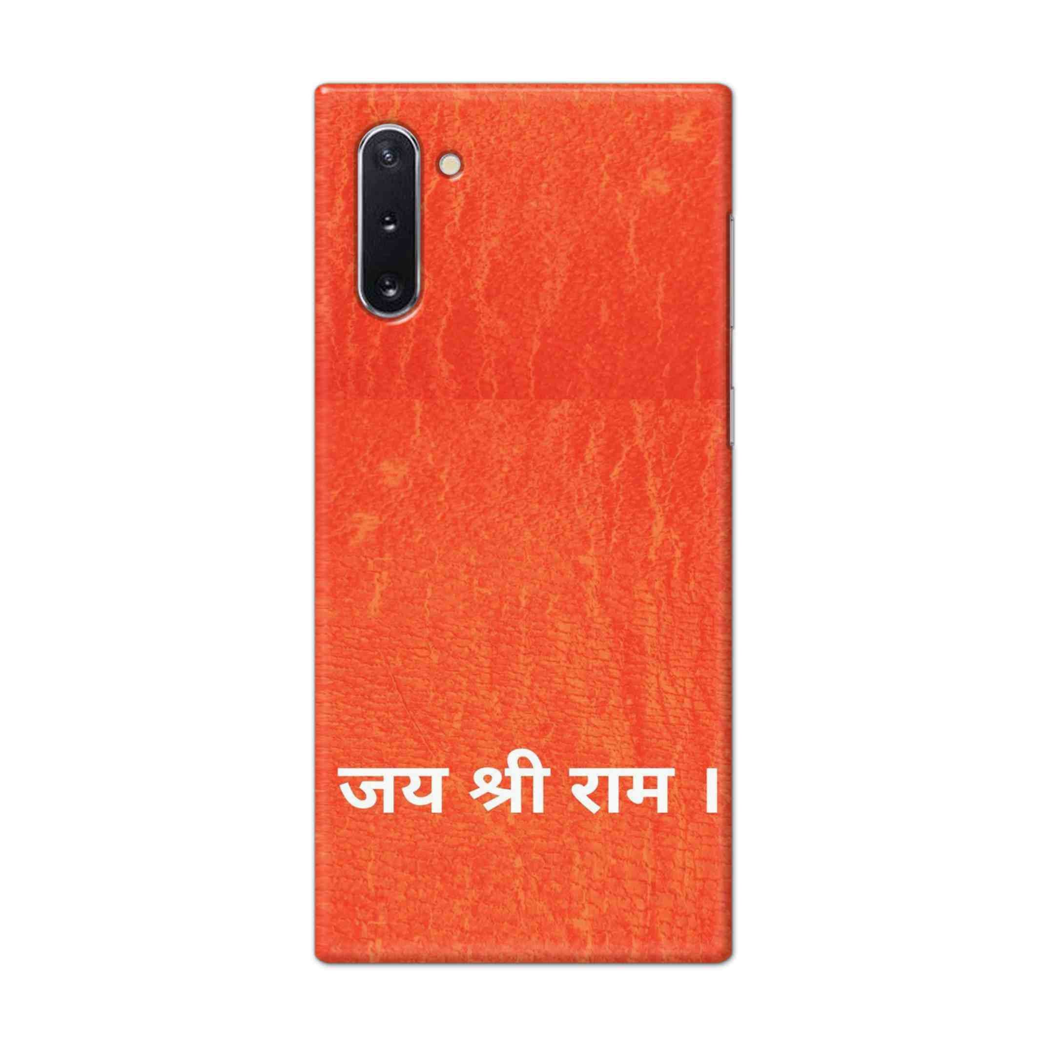 Buy Jai Shree Ram Hard Back Mobile Phone Case Cover For Samsung Galaxy Note 10 Online