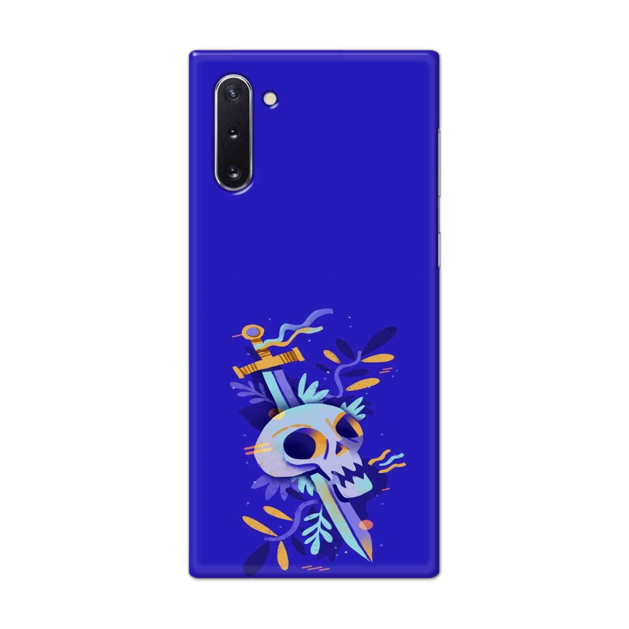 Buy Blue Skull Hard Back Mobile Phone Case Cover For Samsung Galaxy Note 10 Online