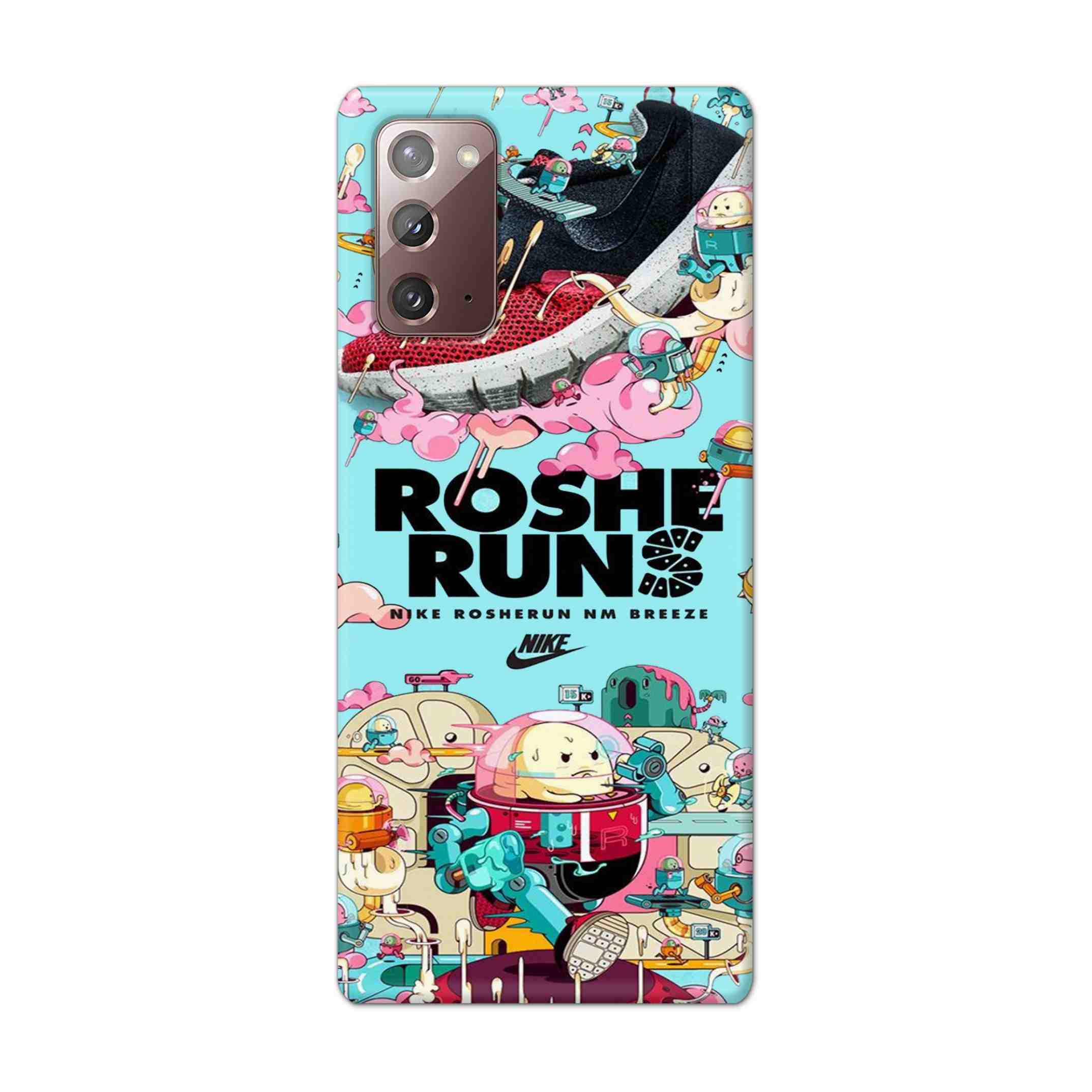 Buy Roshe Runs Hard Back Mobile Phone Case Cover For Samsung Galaxy Note 20 Online
