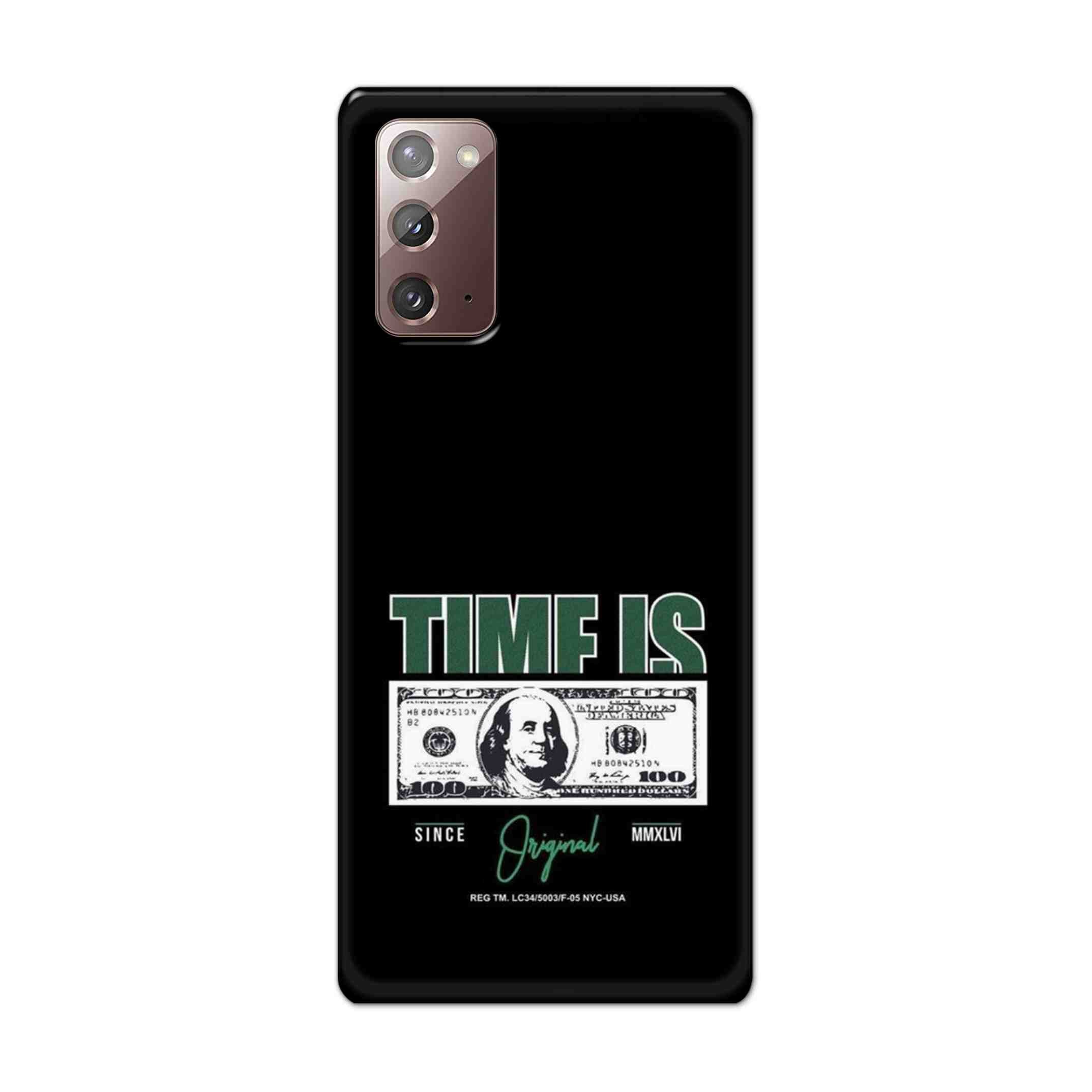 Buy Time Is Money Hard Back Mobile Phone Case Cover For Samsung Galaxy Note 20 Online