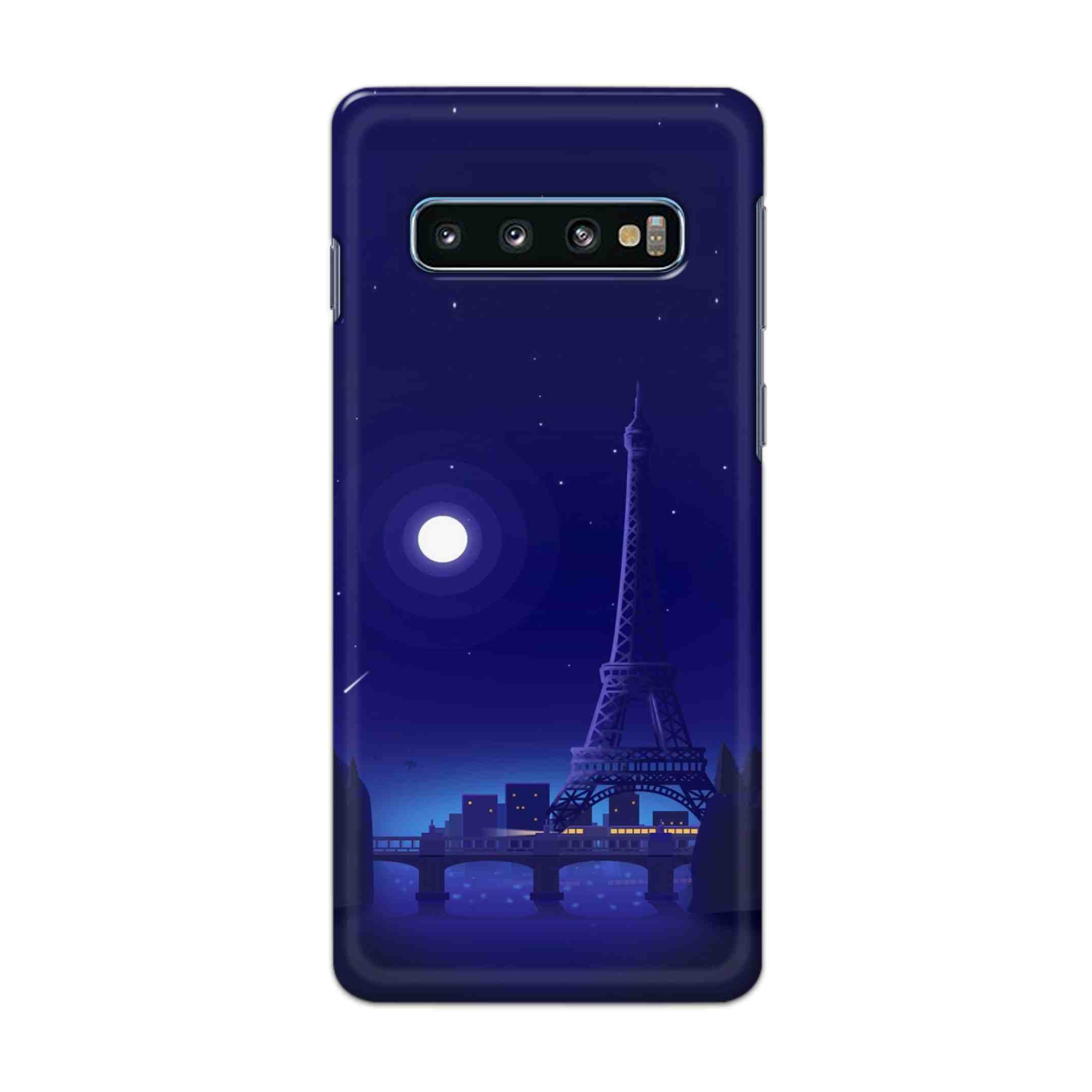 Buy Night Eiffel Tower Hard Back Mobile Phone Case Cover For Samsung Galaxy S10 Online