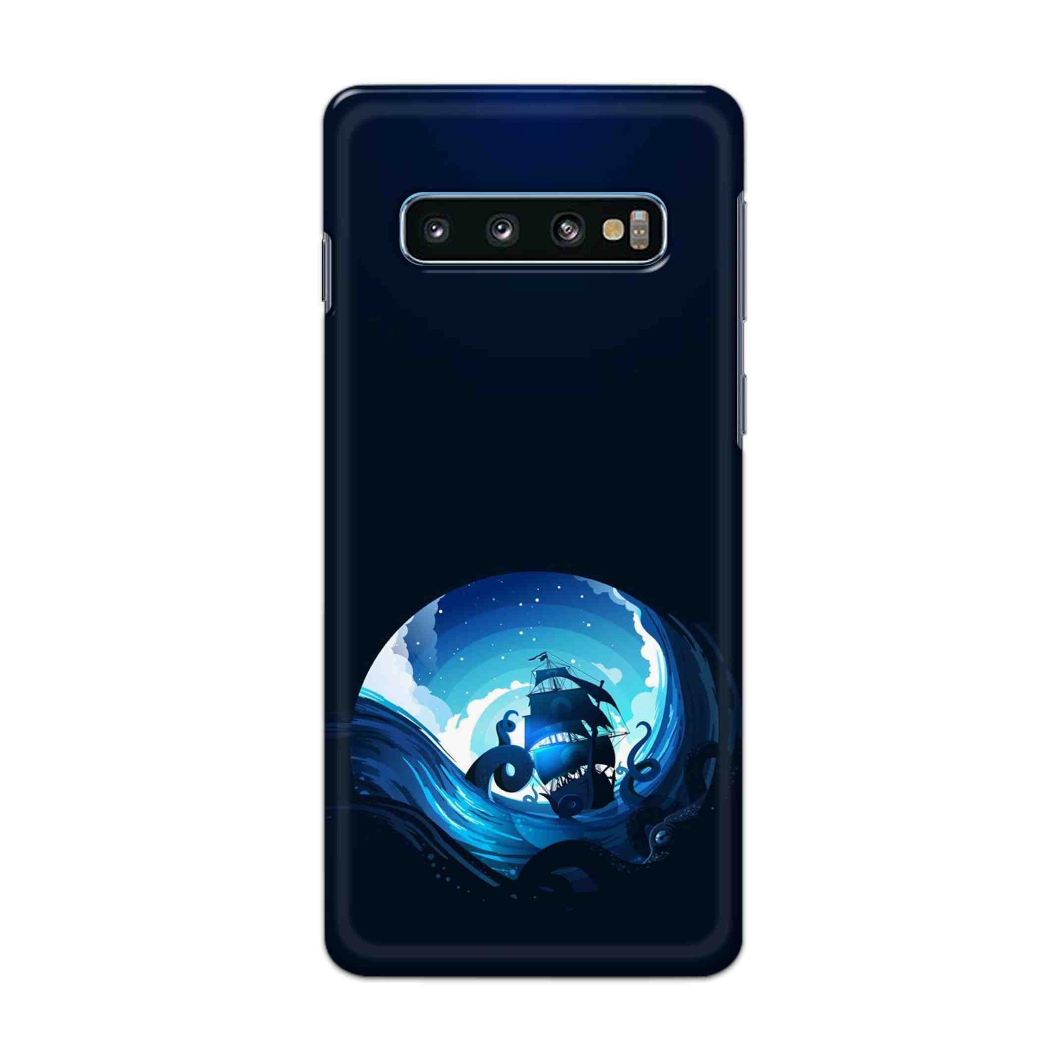 Buy Blue Sea Ship Hard Back Mobile Phone Case Cover For Samsung Galaxy S10 Online