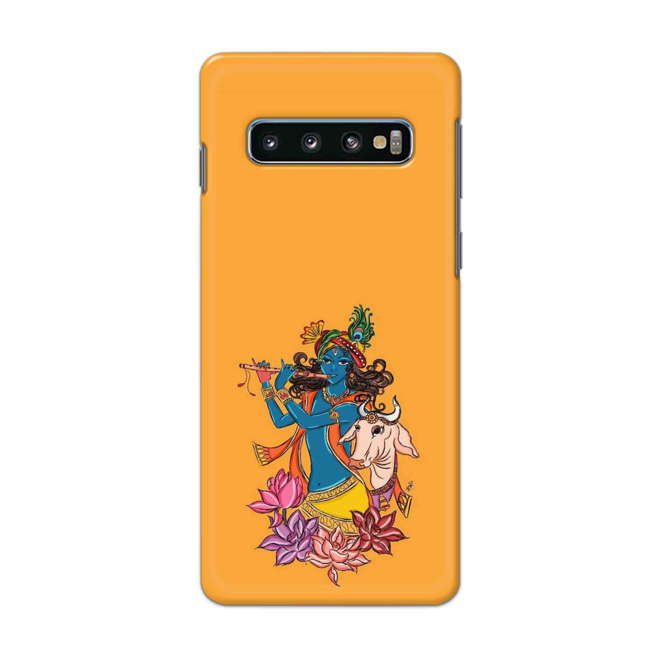 Buy Radhe Krishna Hard Back Mobile Phone Case Cover For Samsung Galaxy S10 Online