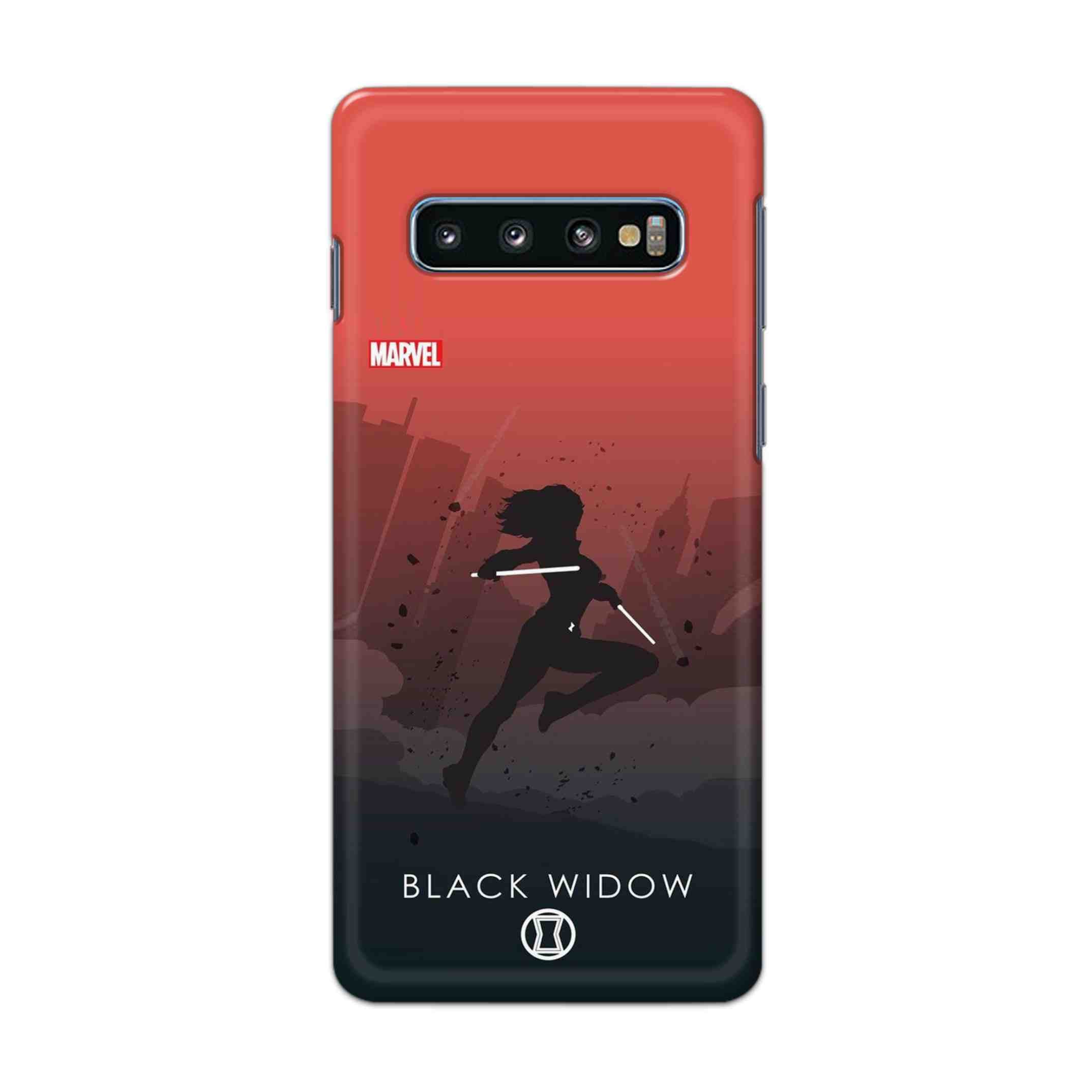 Buy Black Widow Hard Back Mobile Phone Case Cover For Samsung Galaxy S10 Online