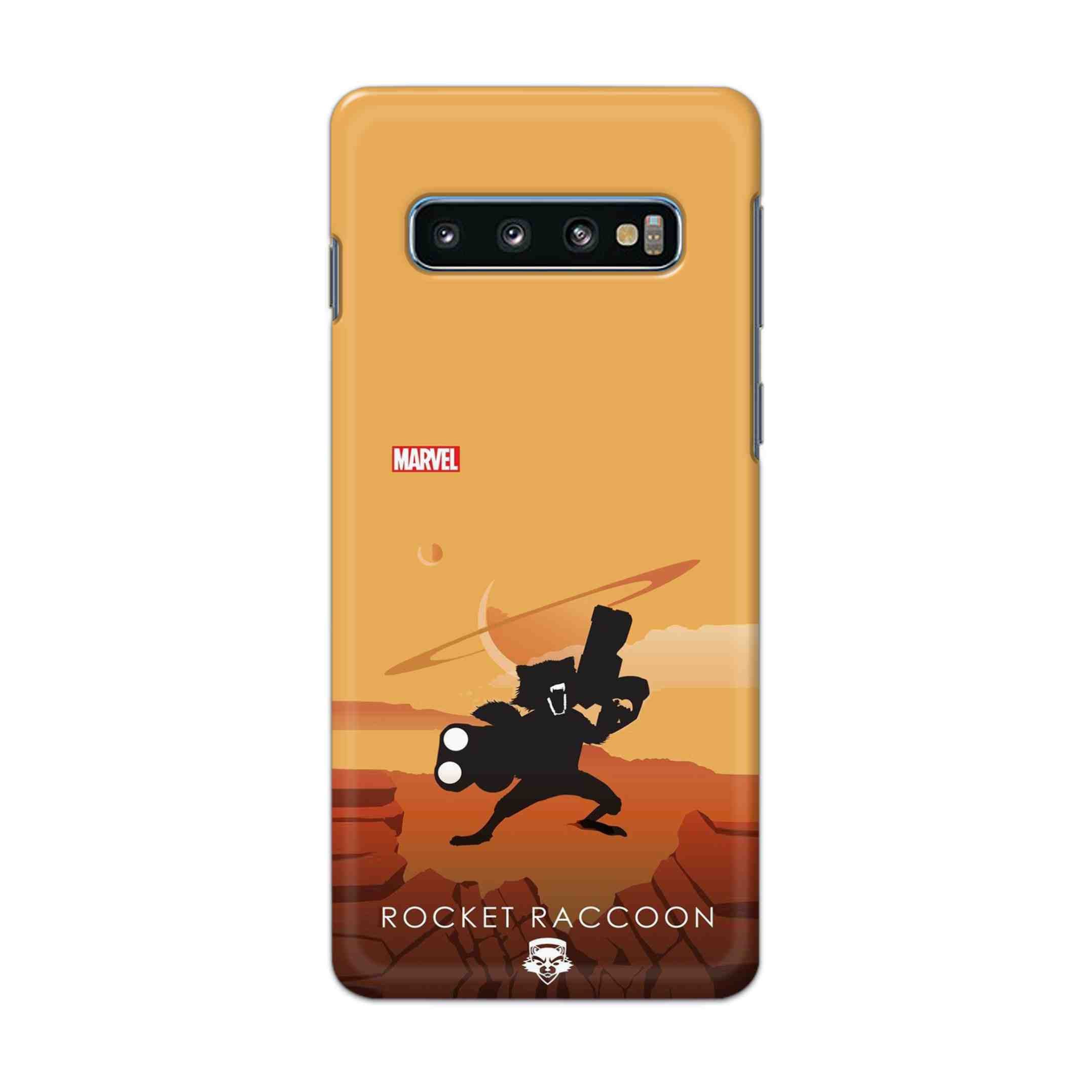 Buy Rocket Raccoon Hard Back Mobile Phone Case Cover For Samsung Galaxy S10 Online