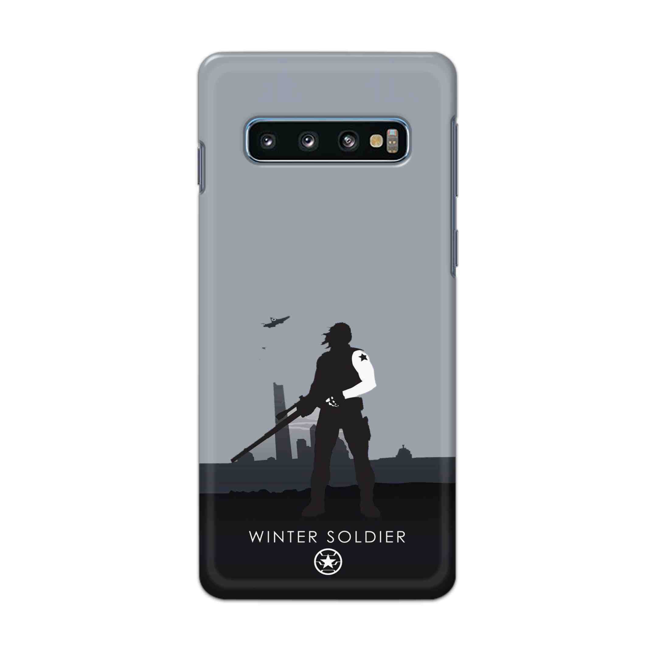 Buy Winter Soldier Hard Back Mobile Phone Case Cover For Samsung Galaxy S10 Online