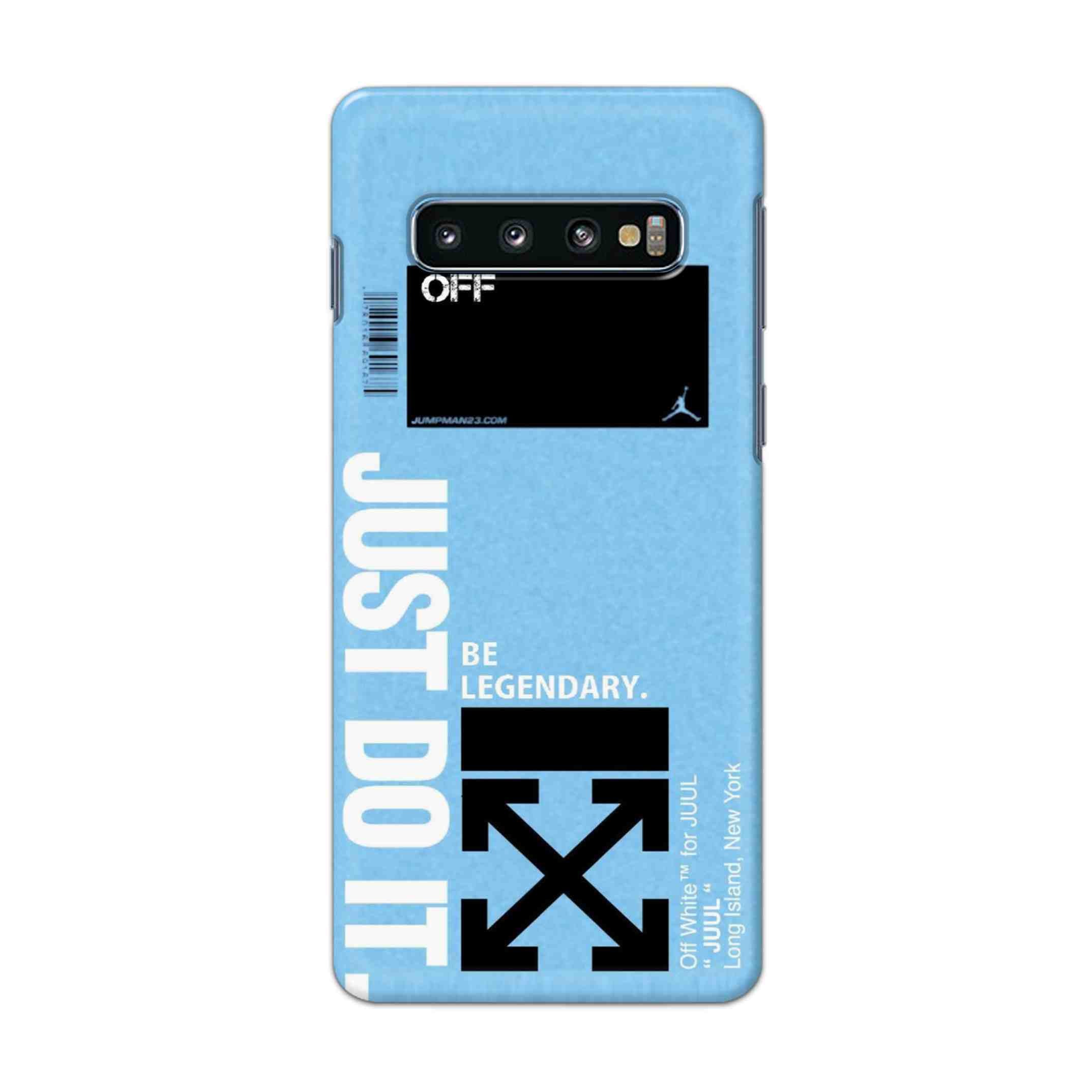 Buy Just Do It Hard Back Mobile Phone Case Cover For Samsung Galaxy S10 Online